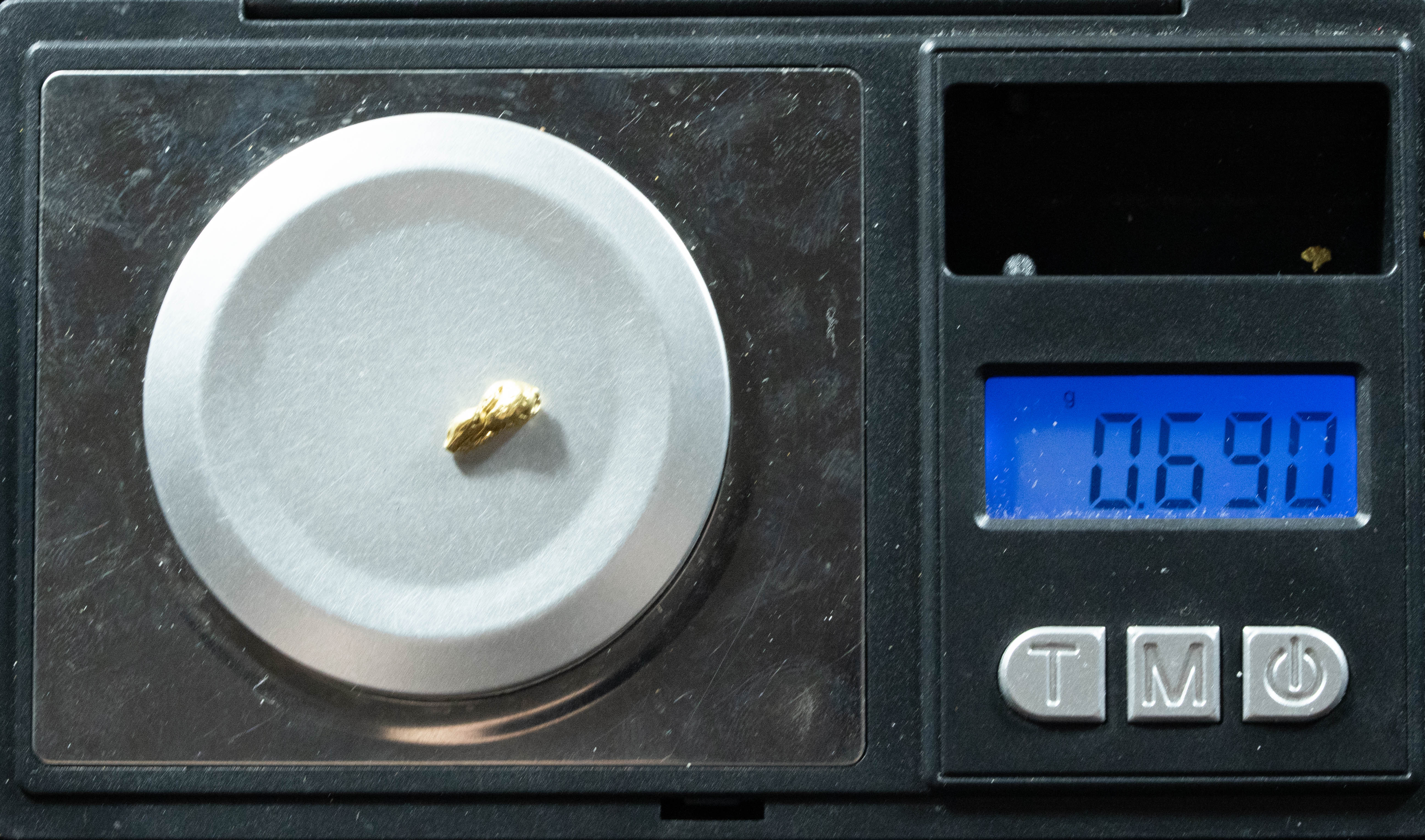 #97 Alaskan BC Natural Gold Nugget .69 Grams Genuine
