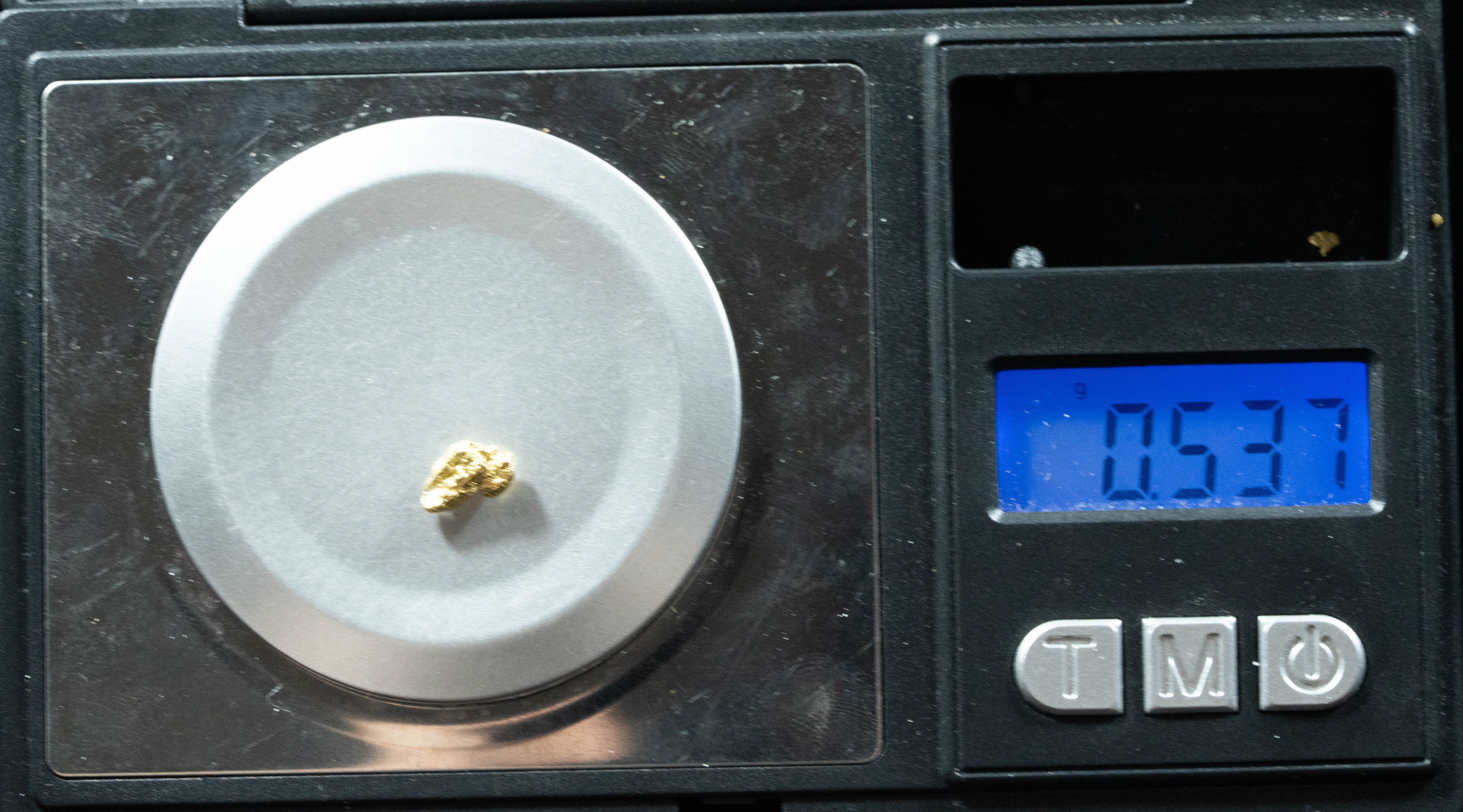 #98 Alaskan BC Natural Gold Nugget .54 Grams Genuine