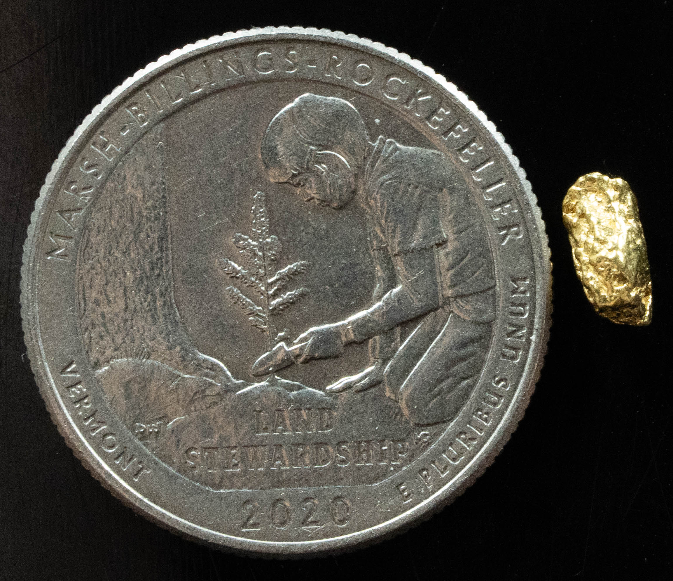 #99 Alaskan BC Natural Gold Nugget .52 Grams Genuine