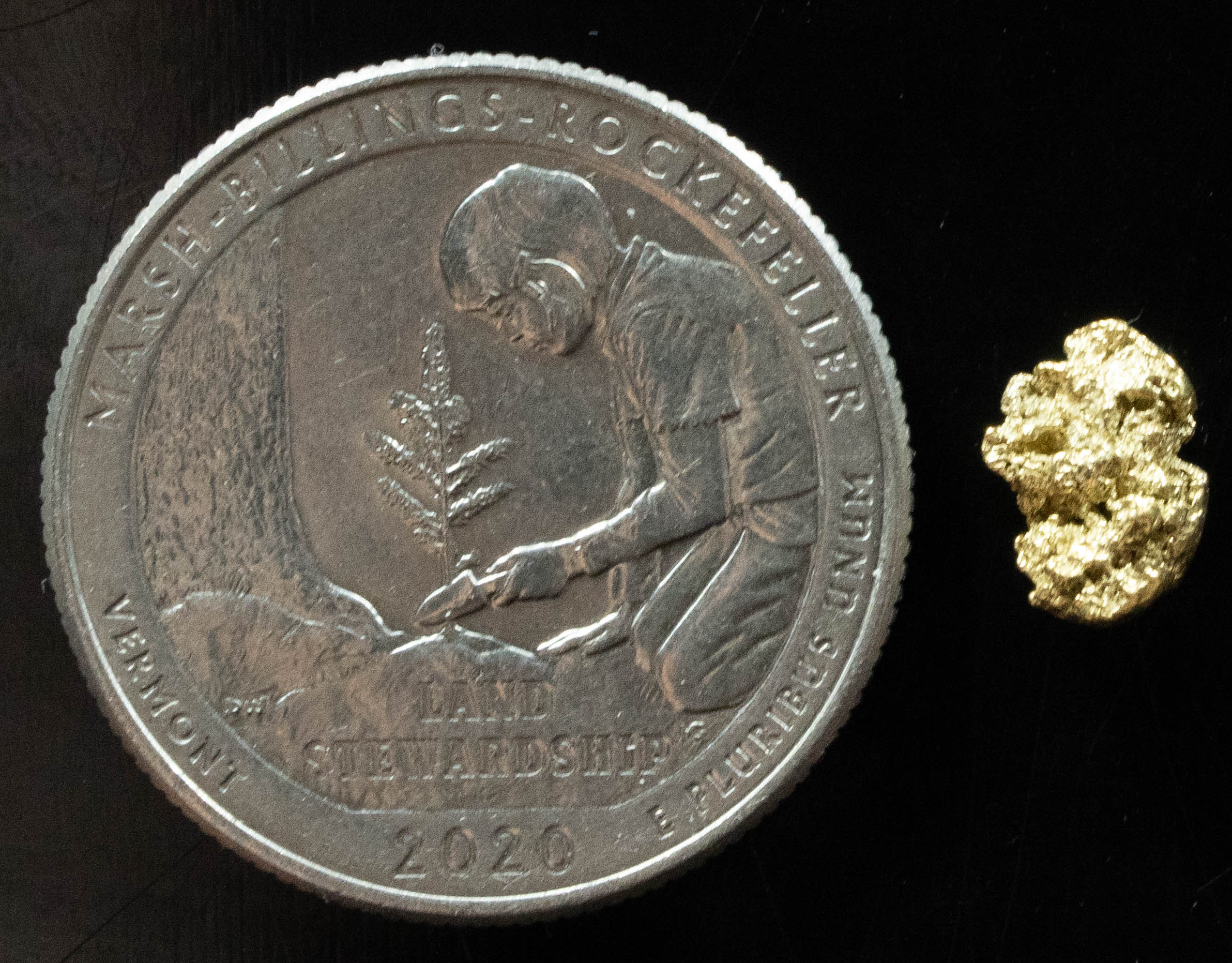 #105 Alaskan BC Natural Gold Nugget .789 Grams Genuine