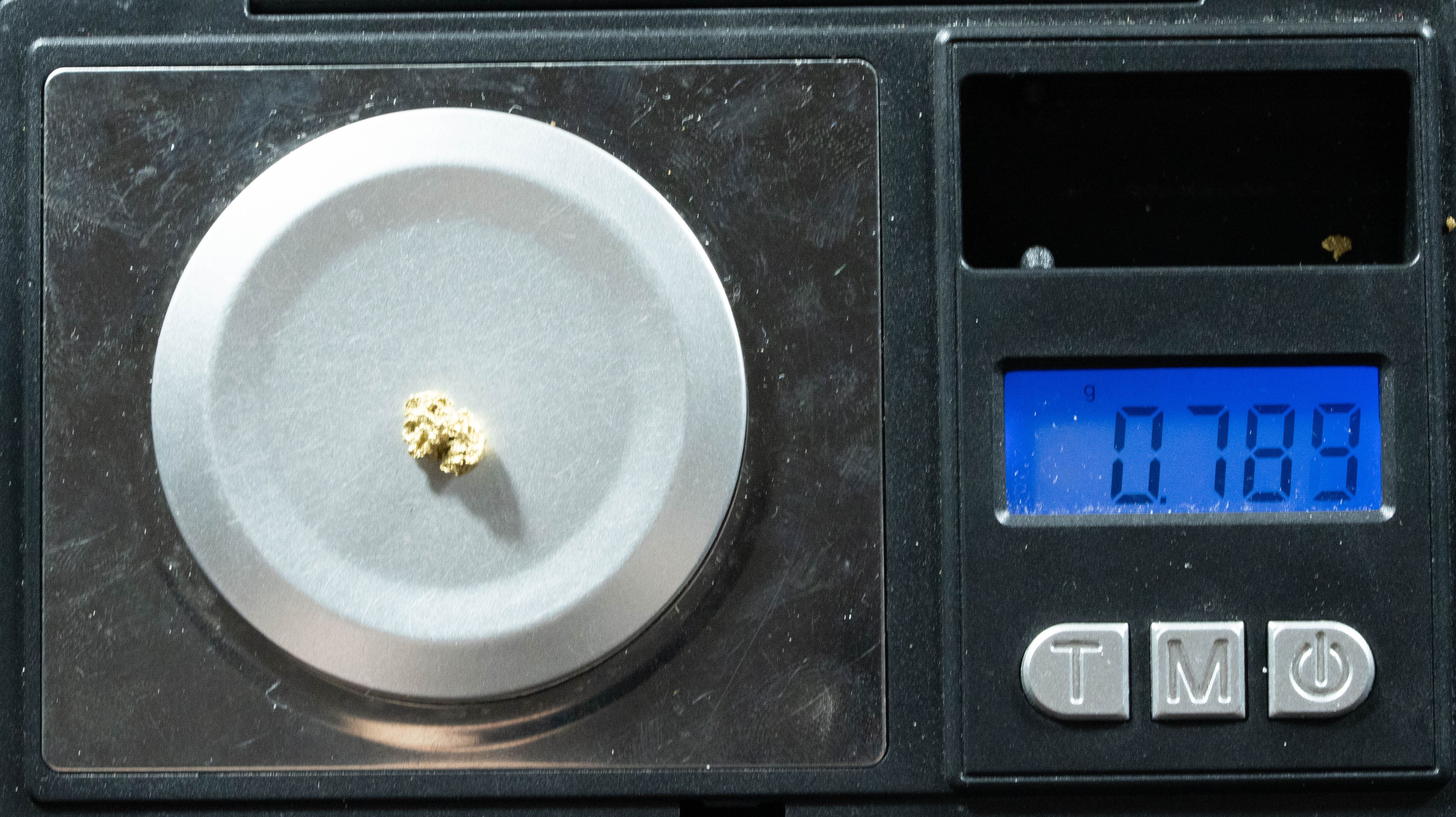 #105 Alaskan BC Natural Gold Nugget .789 Grams Genuine