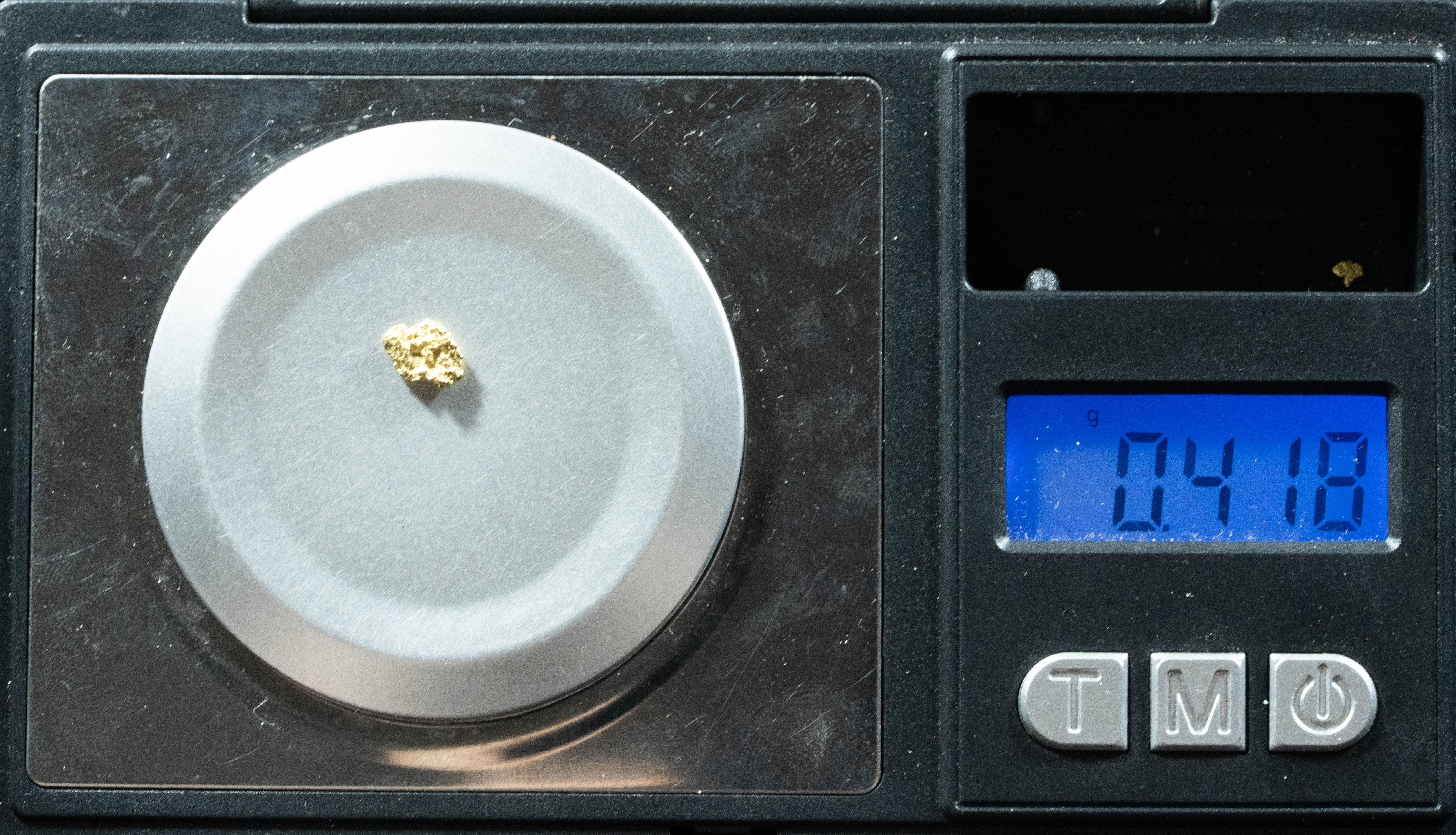 #111 Alaskan BC Natural Gold Nugget .42 Grams Genuine