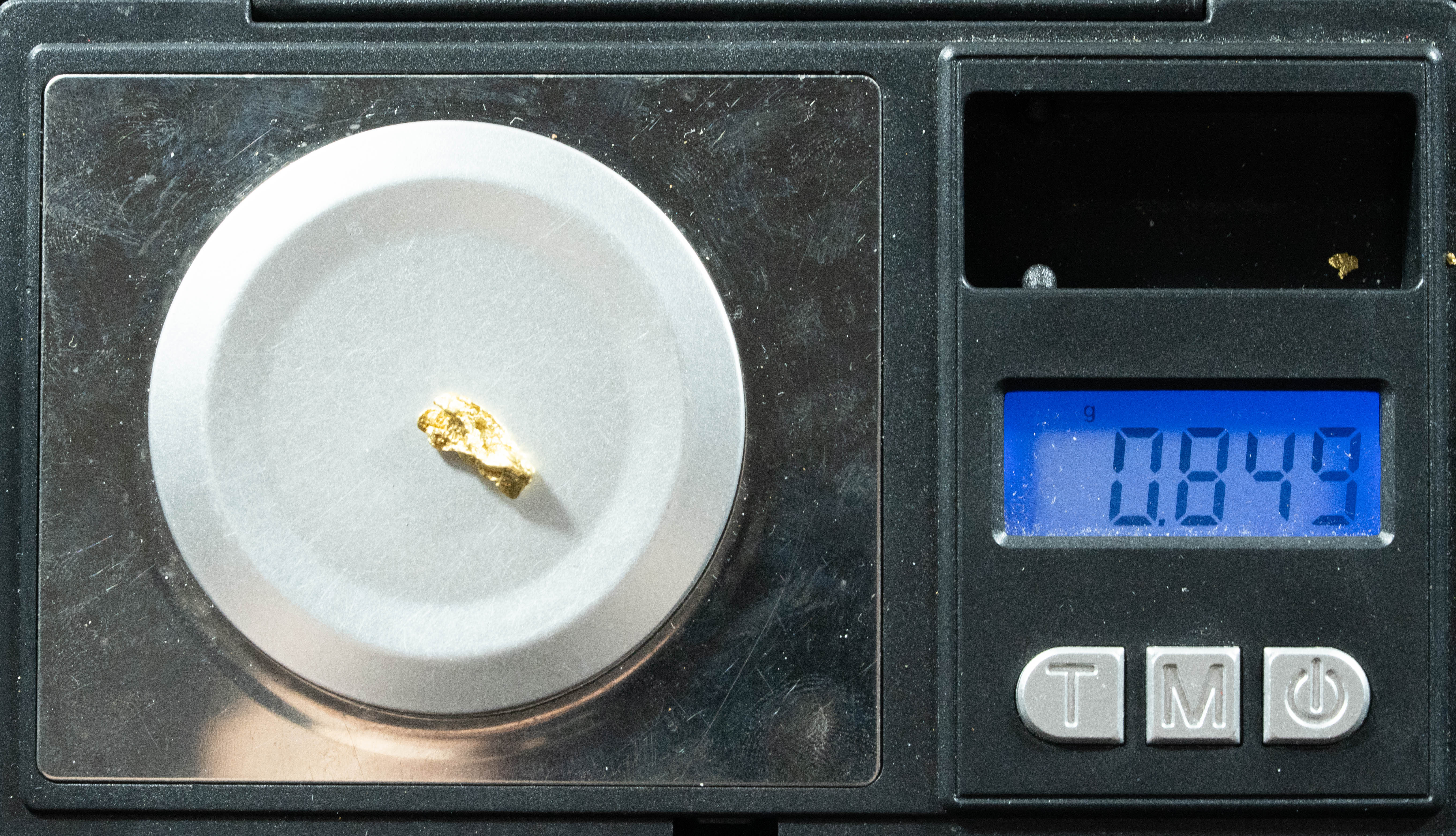 #167 Alaskan BC Natural Gold Nugget .849 Grams Genuine