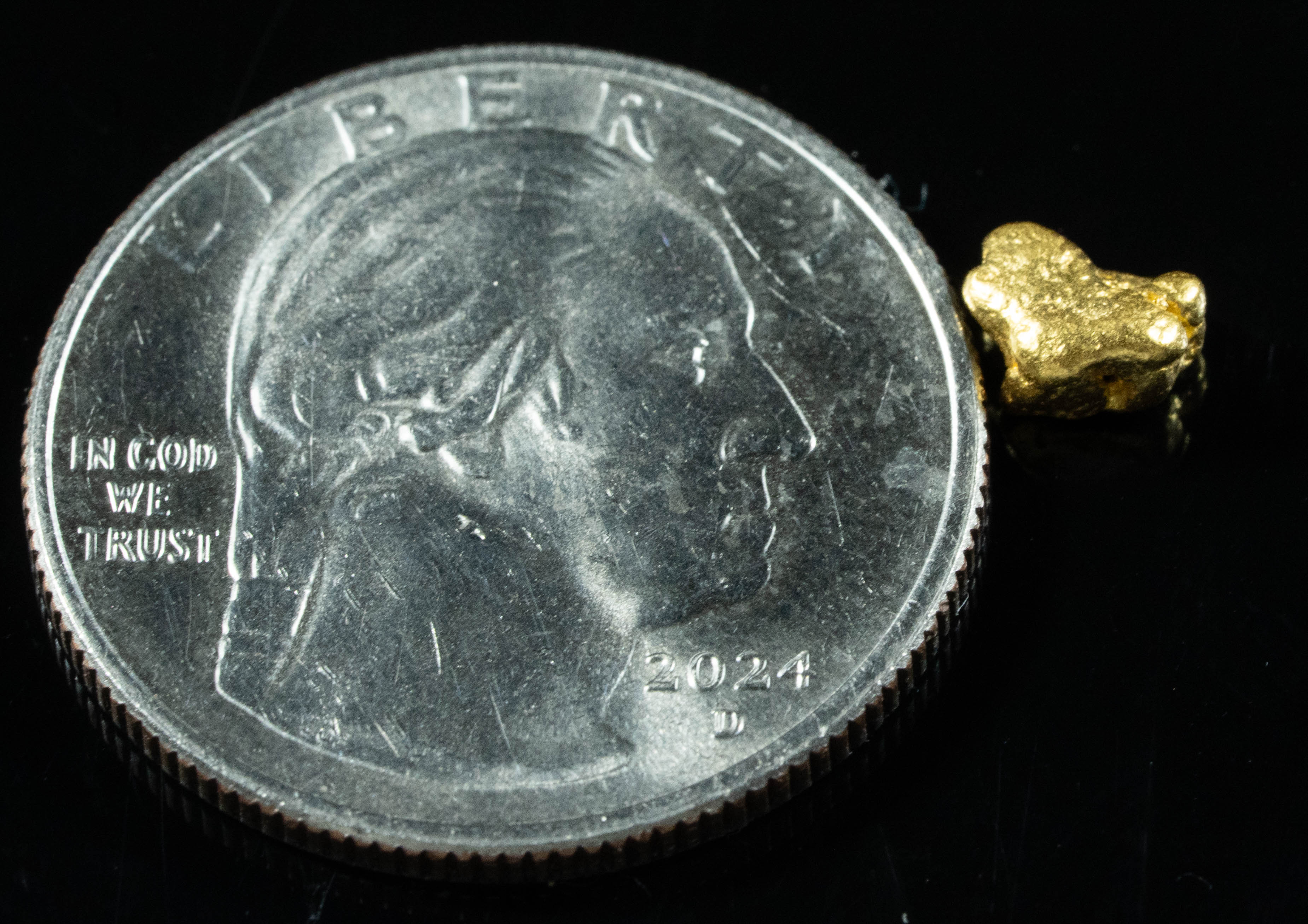 #755 Natural Gold Nugget Australian .79 Grams Genuine