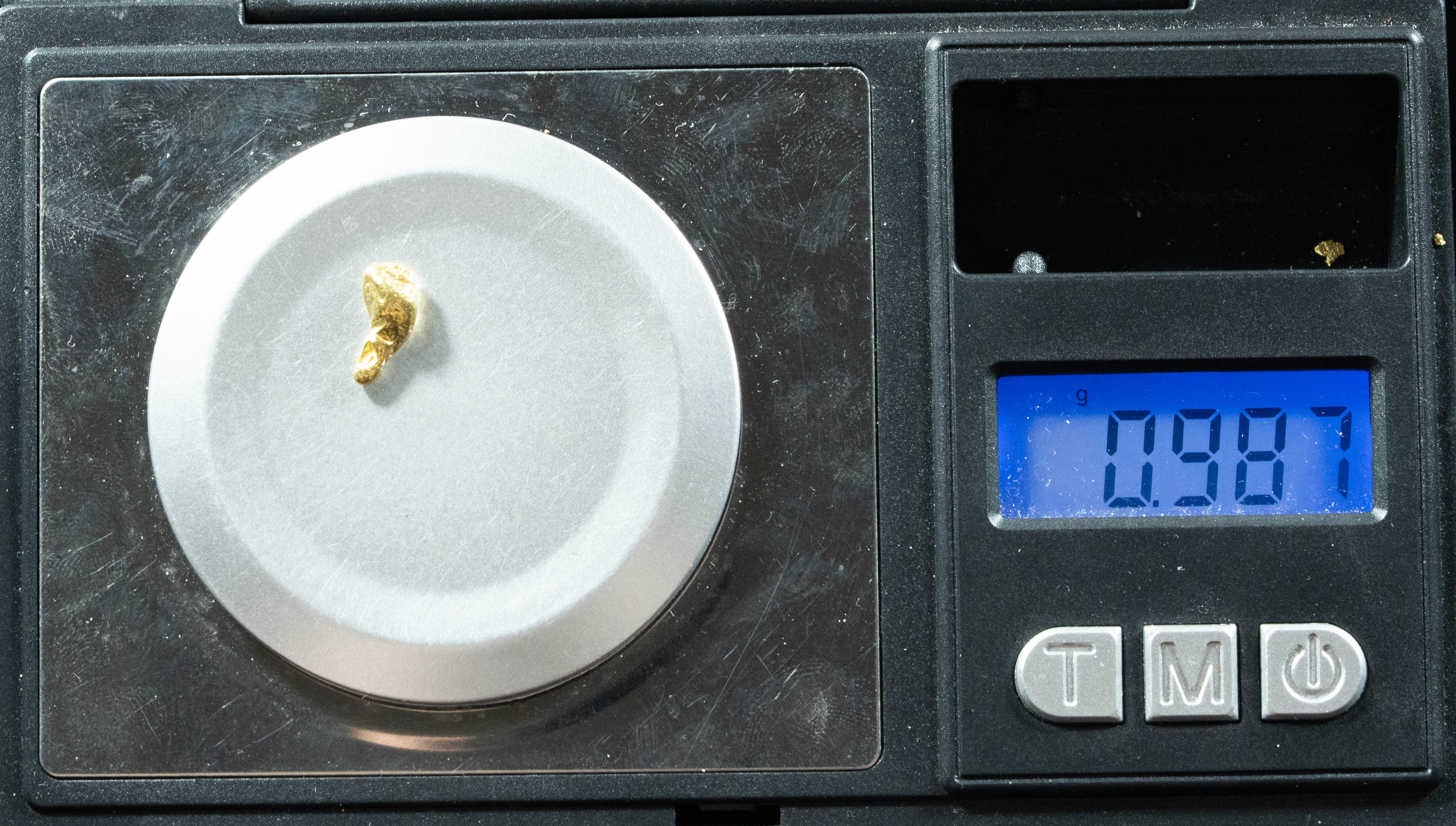 #172 Alaskan BC Natural Gold Nugget .98 Grams Genuine