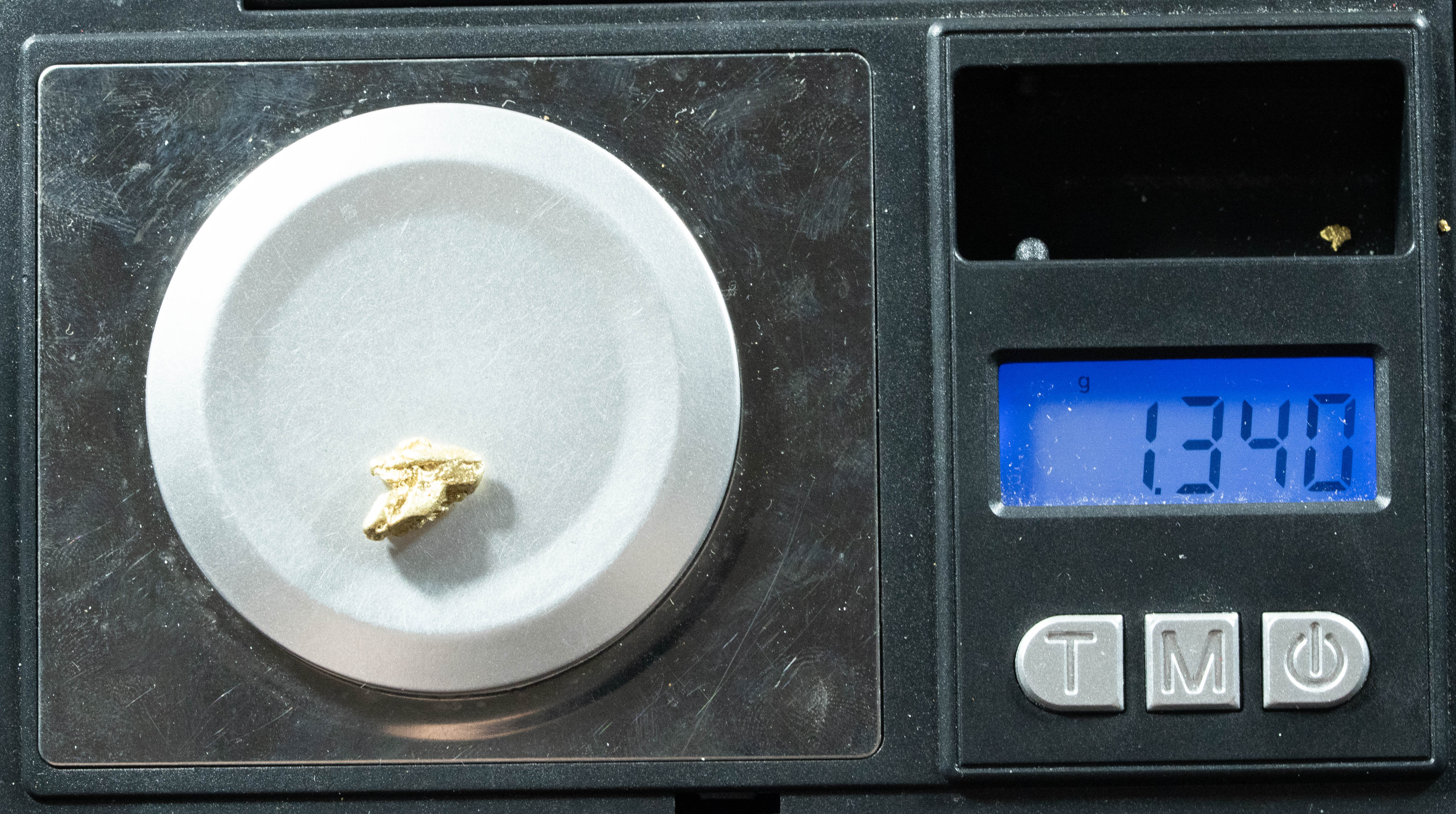 #176 Alaskan BC Natural Gold Nugget 1.34 Grams Genuine