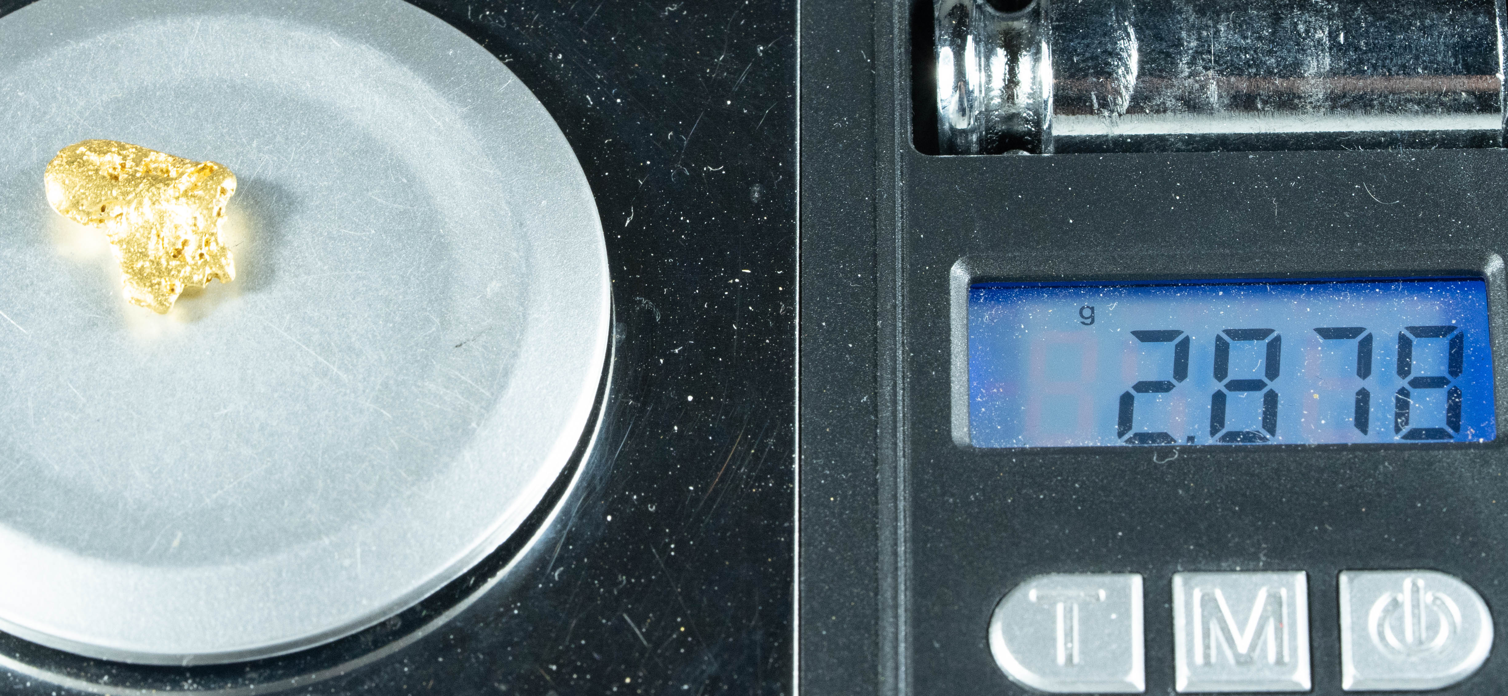 #929 Natural Gold Nugget Australian 2.87 Grams Genuine