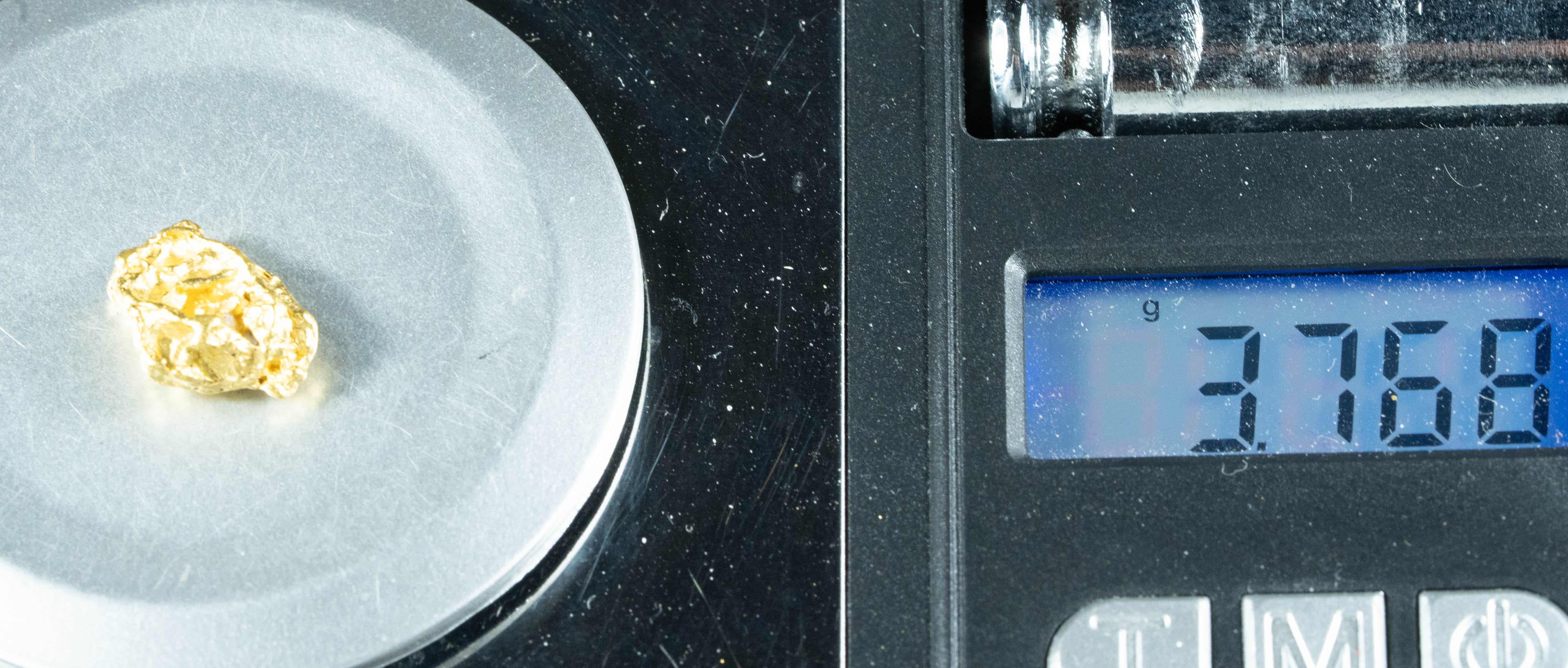 #931 Natural Gold Nugget Australian 3.76 Grams Genuine