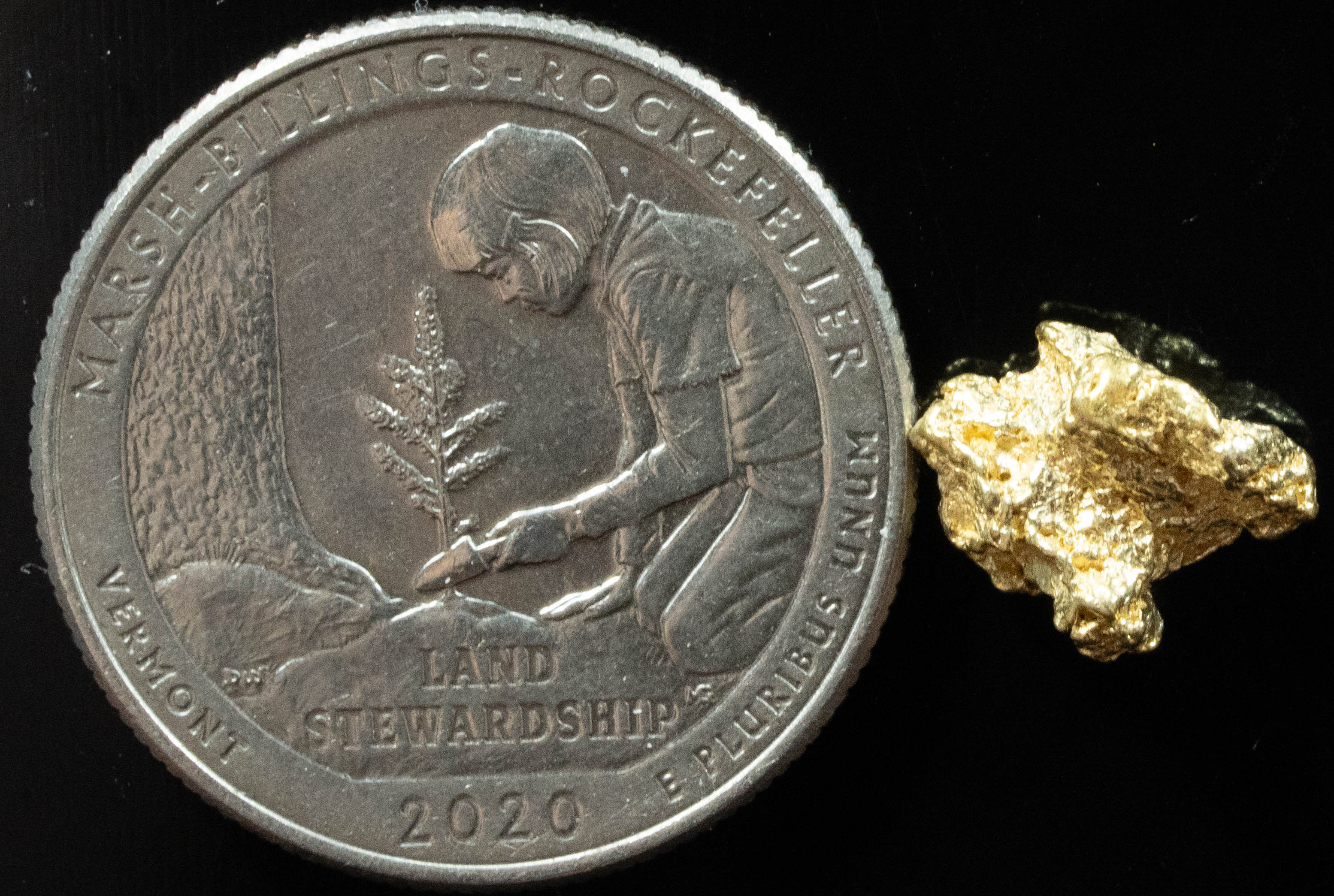 #69 Alaskan BC Natural Gold Nugget 1.54 Grams Genuine