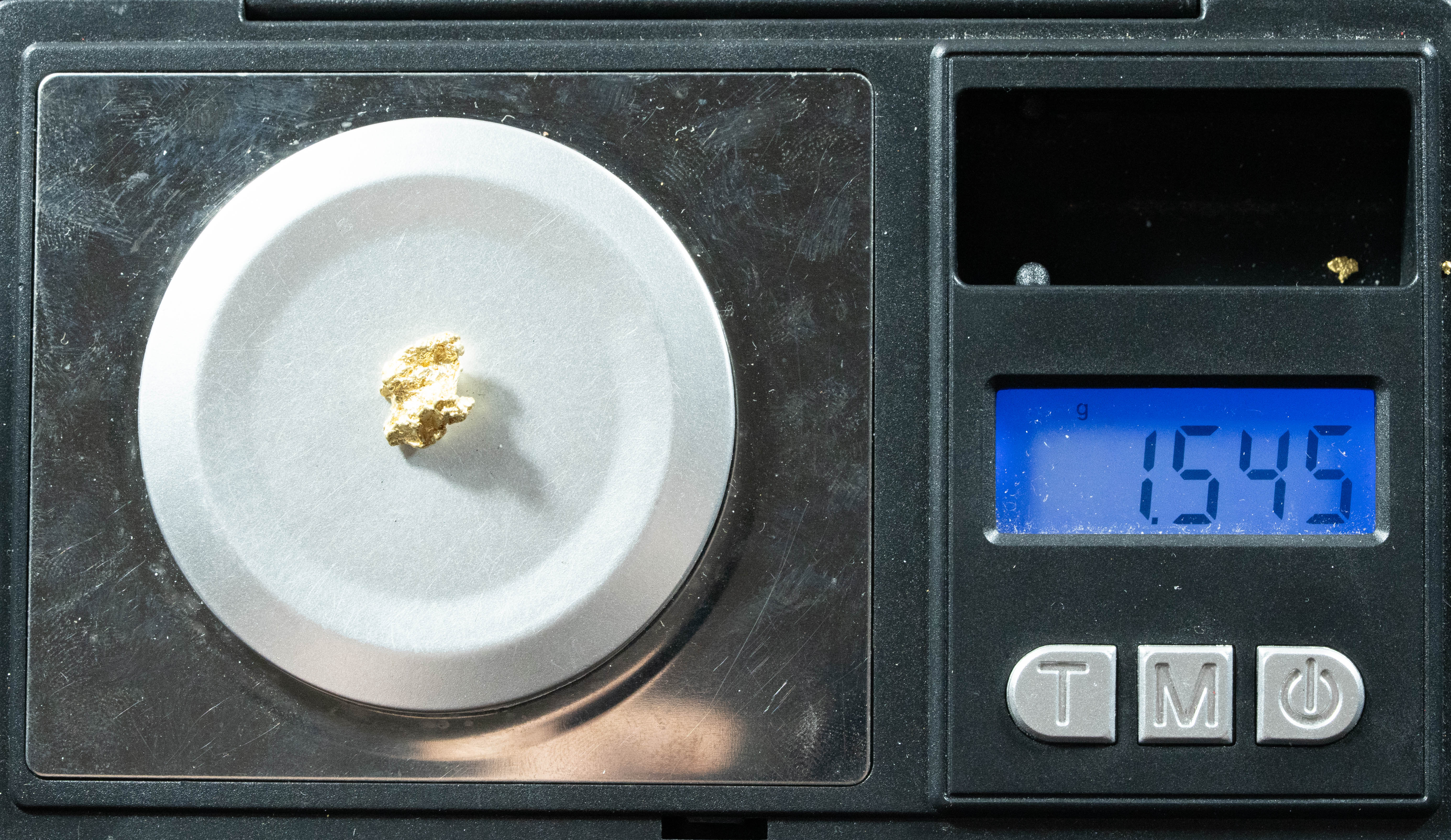 #69 Alaskan BC Natural Gold Nugget 1.54 Grams Genuine