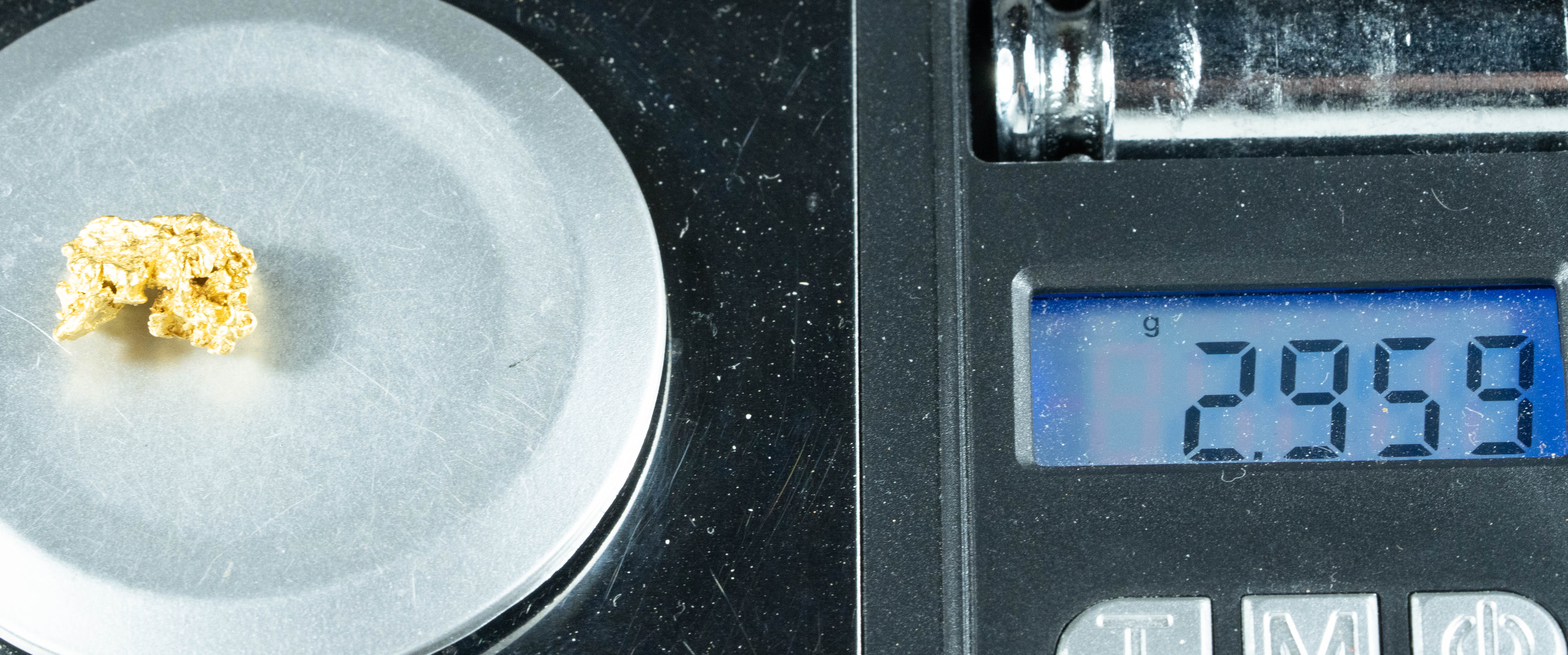 #935 Natural Gold Nugget Australian 2.95 Grams Genuine