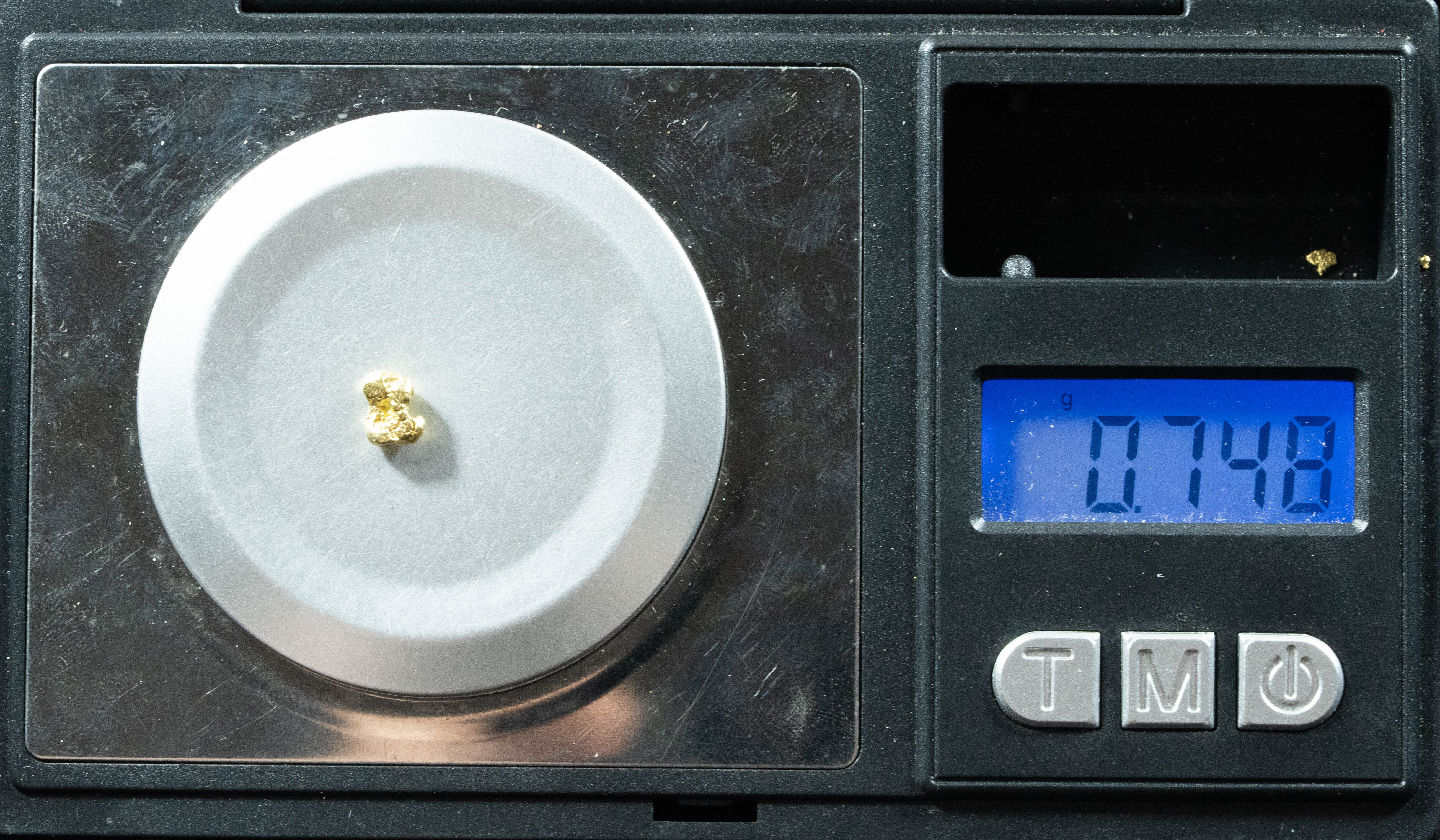 #74 Alaskan BC Natural Gold Nugget .748 Grams Genuine