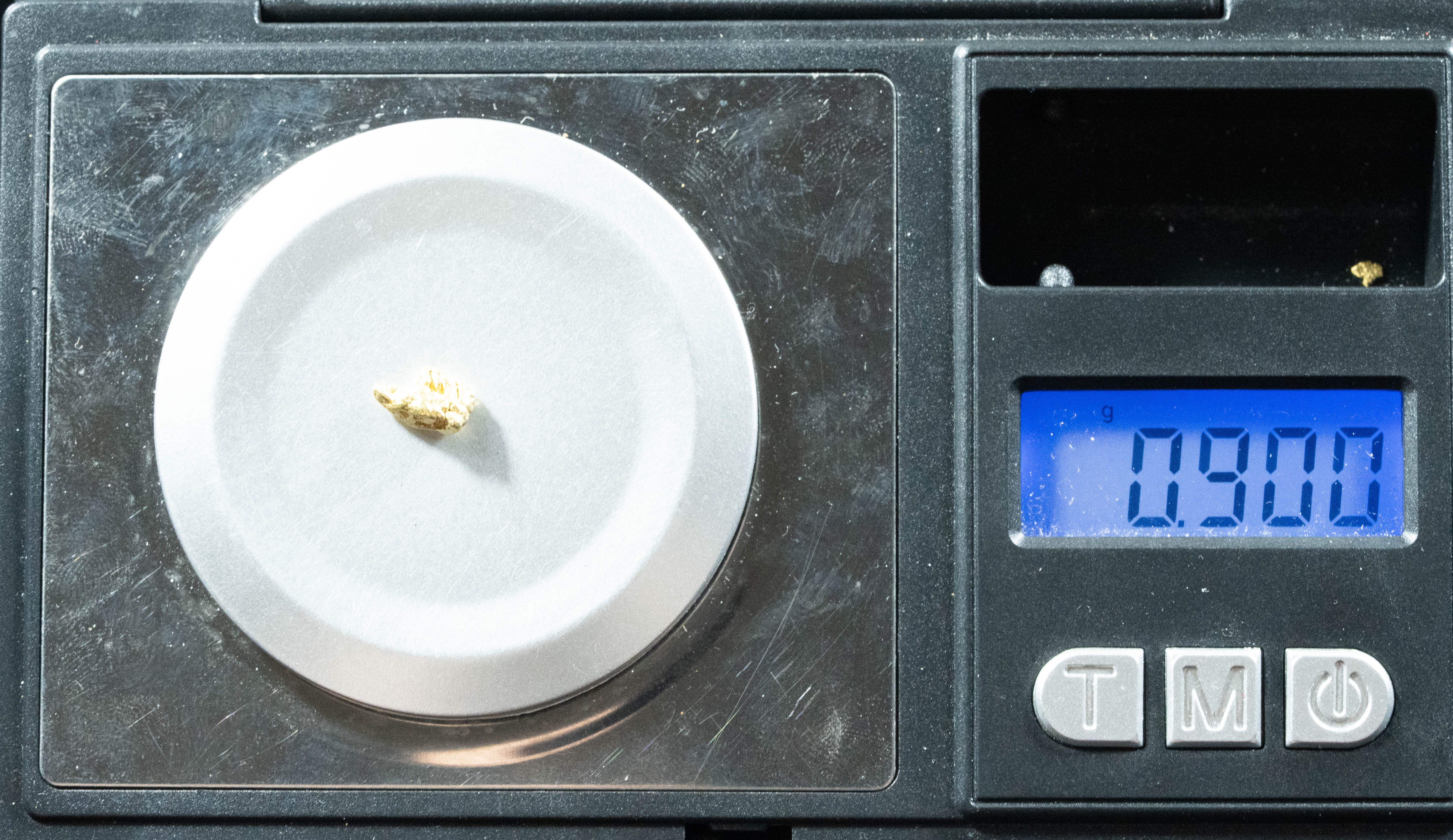 #90 Alaskan BC Natural Gold Nugget .90 Grams Genuine