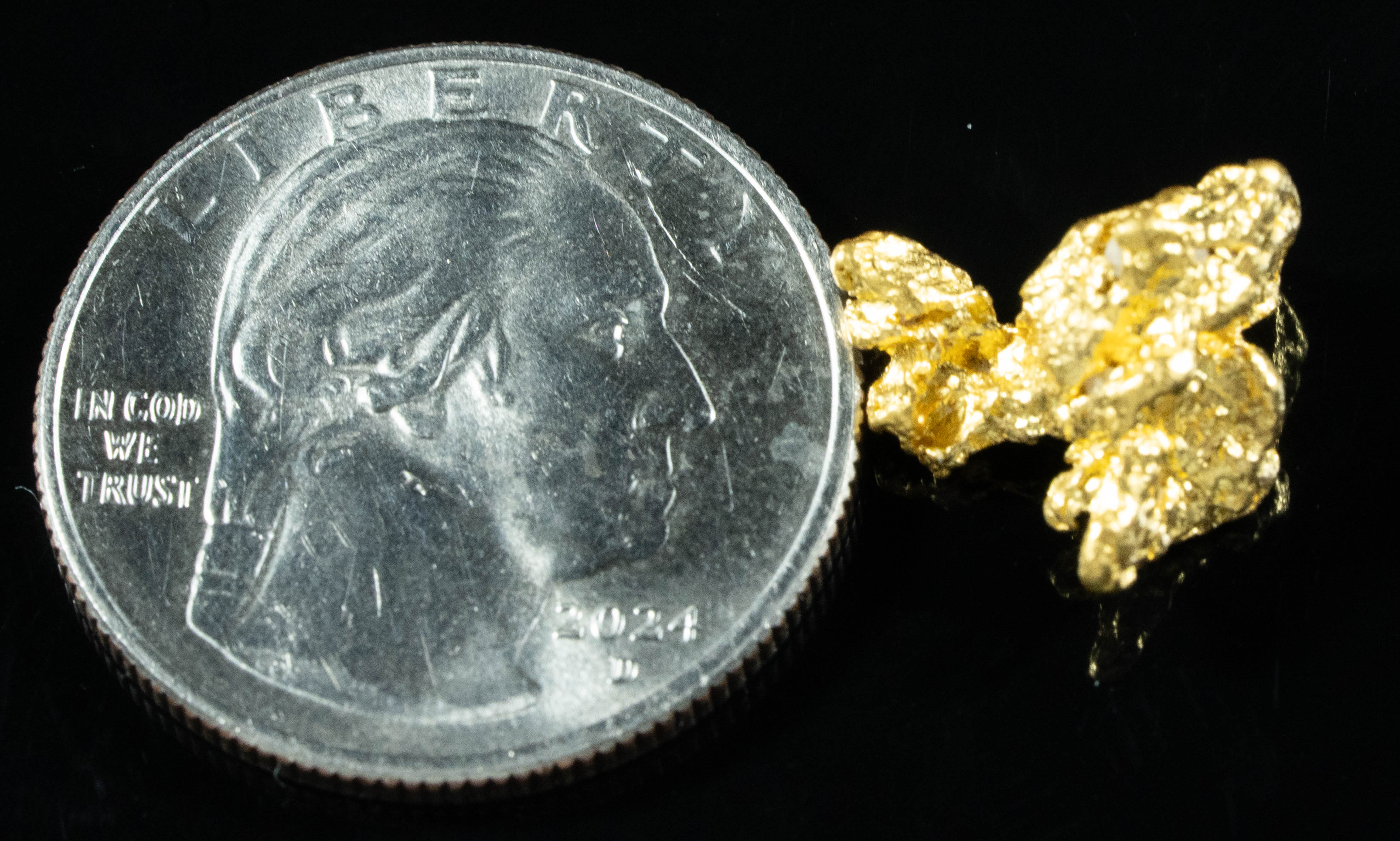 #944 Natural Gold Nugget Australian 4.03 Grams Genuine