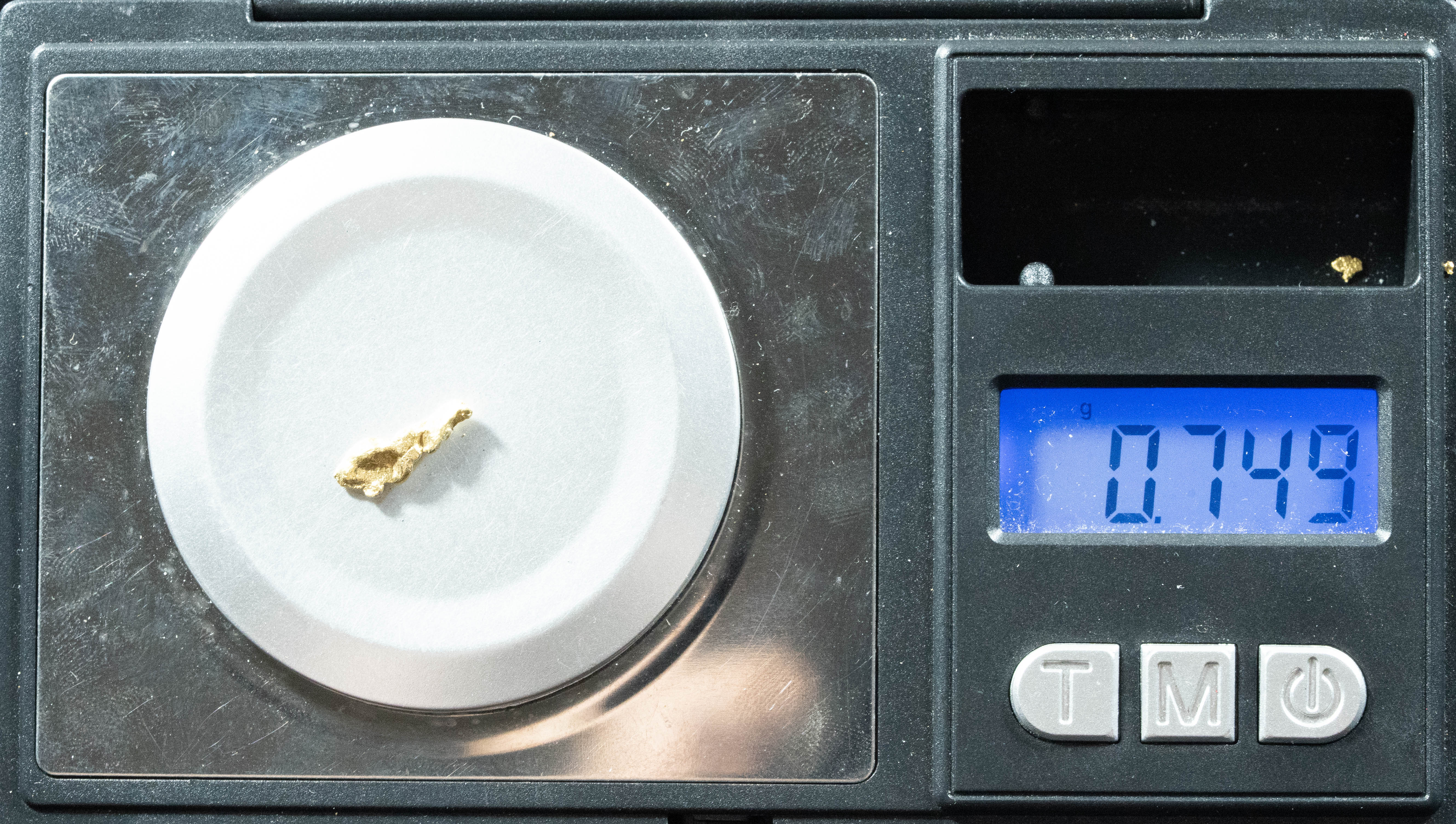 #123 Alaskan BC Natural Gold Nugget .749 Grams Genuine
