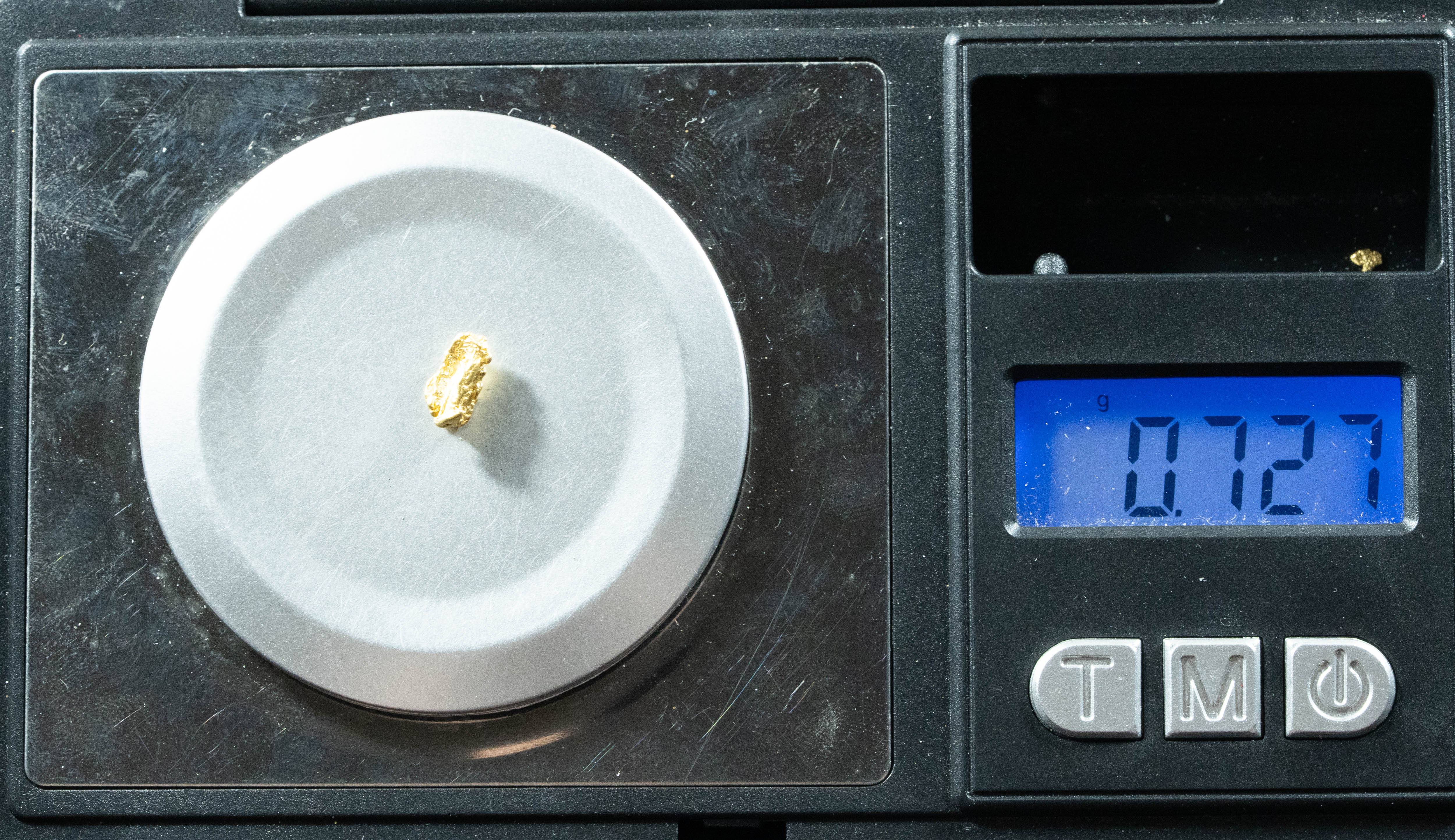 #126 Alaskan BC Natural Gold Nugget .727 Grams Genuine
