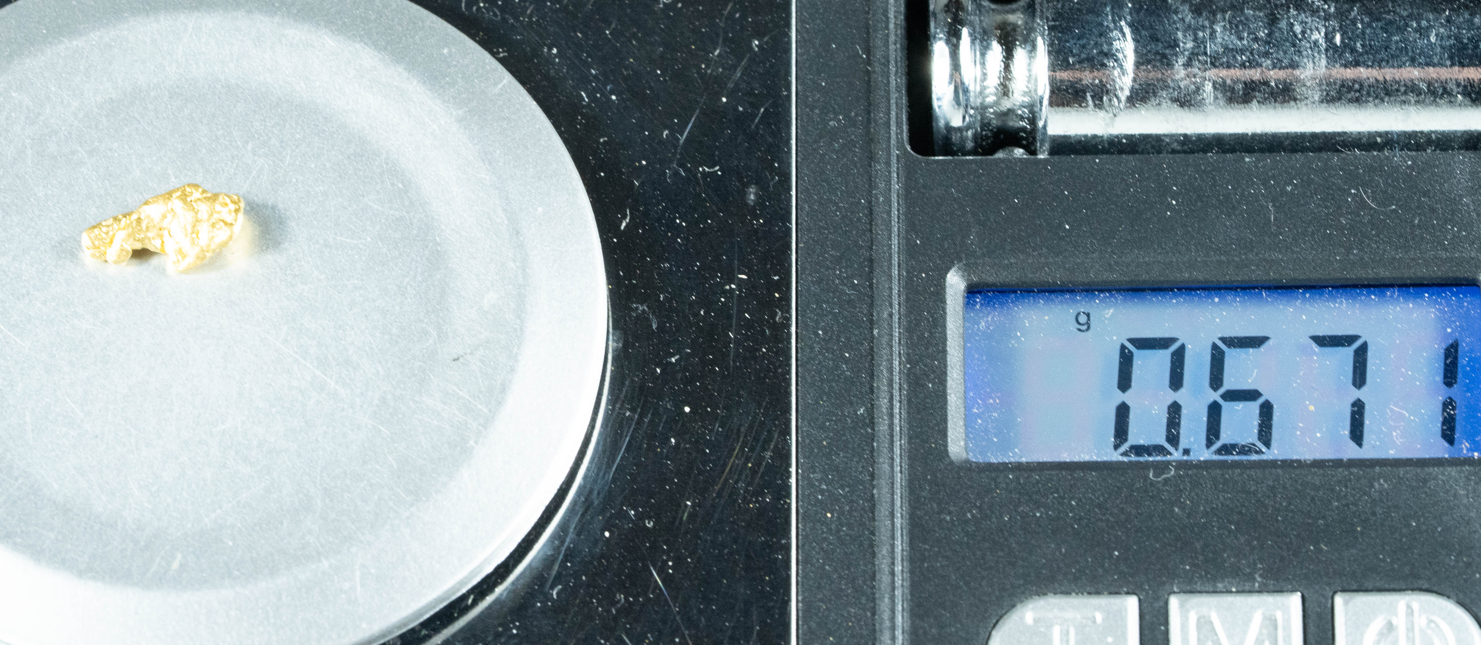 #787 Natural Gold Nugget Australian .67 Grams Genuine