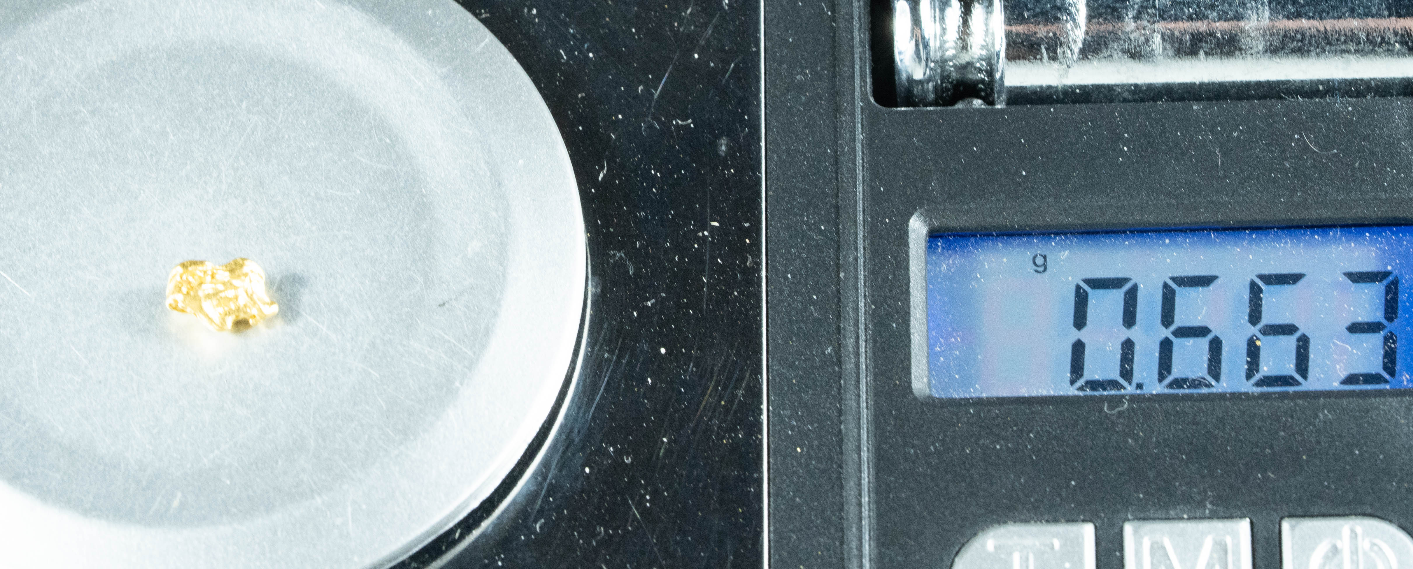 #790 Natural Gold Nugget Australian .66 Grams Genuine