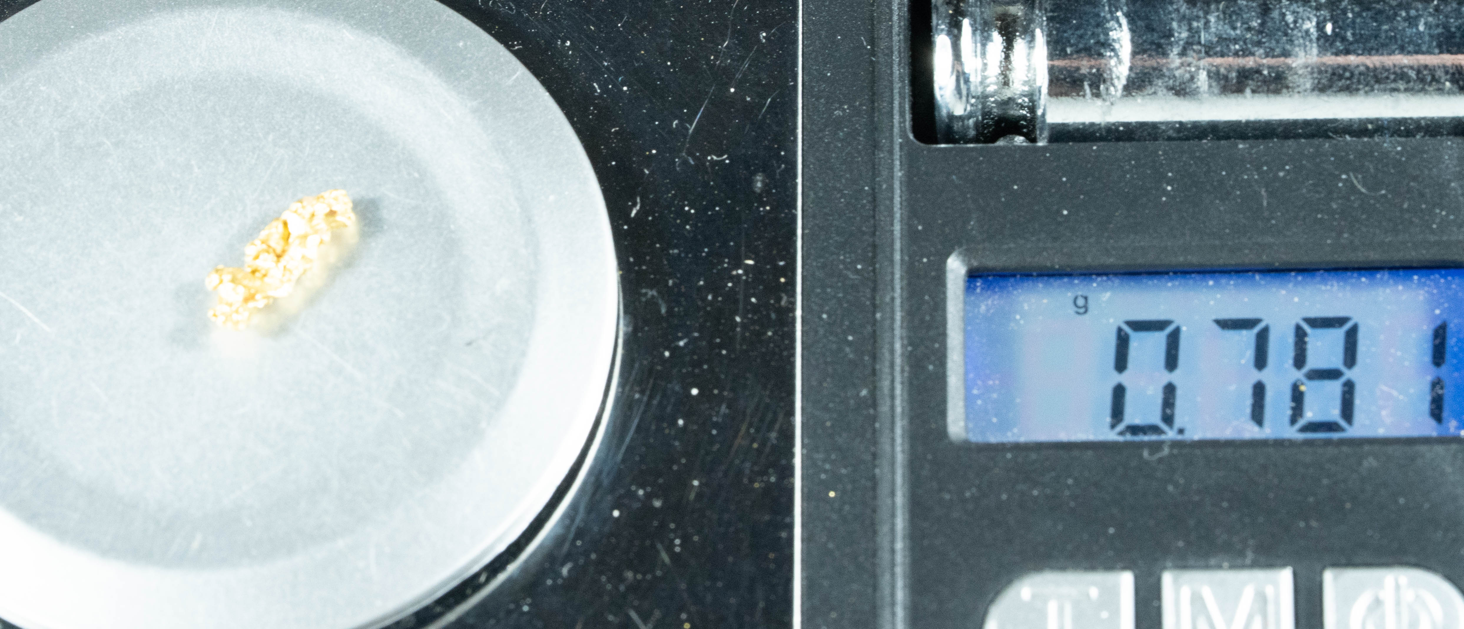 #791 Natural Gold Nugget Australian .78 Grams Genuine