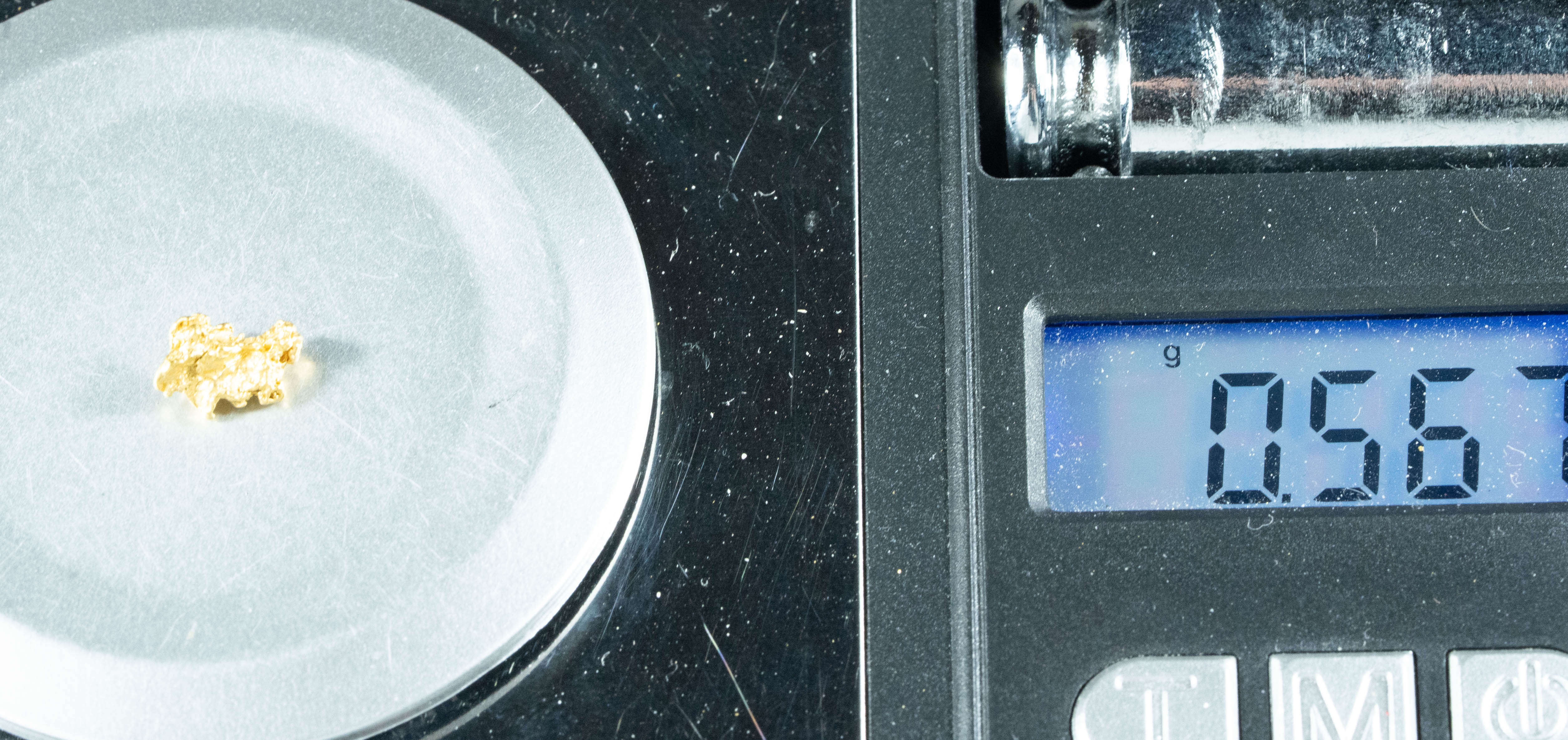 #792 Natural Gold Nugget Australian .56 Grams Genuine