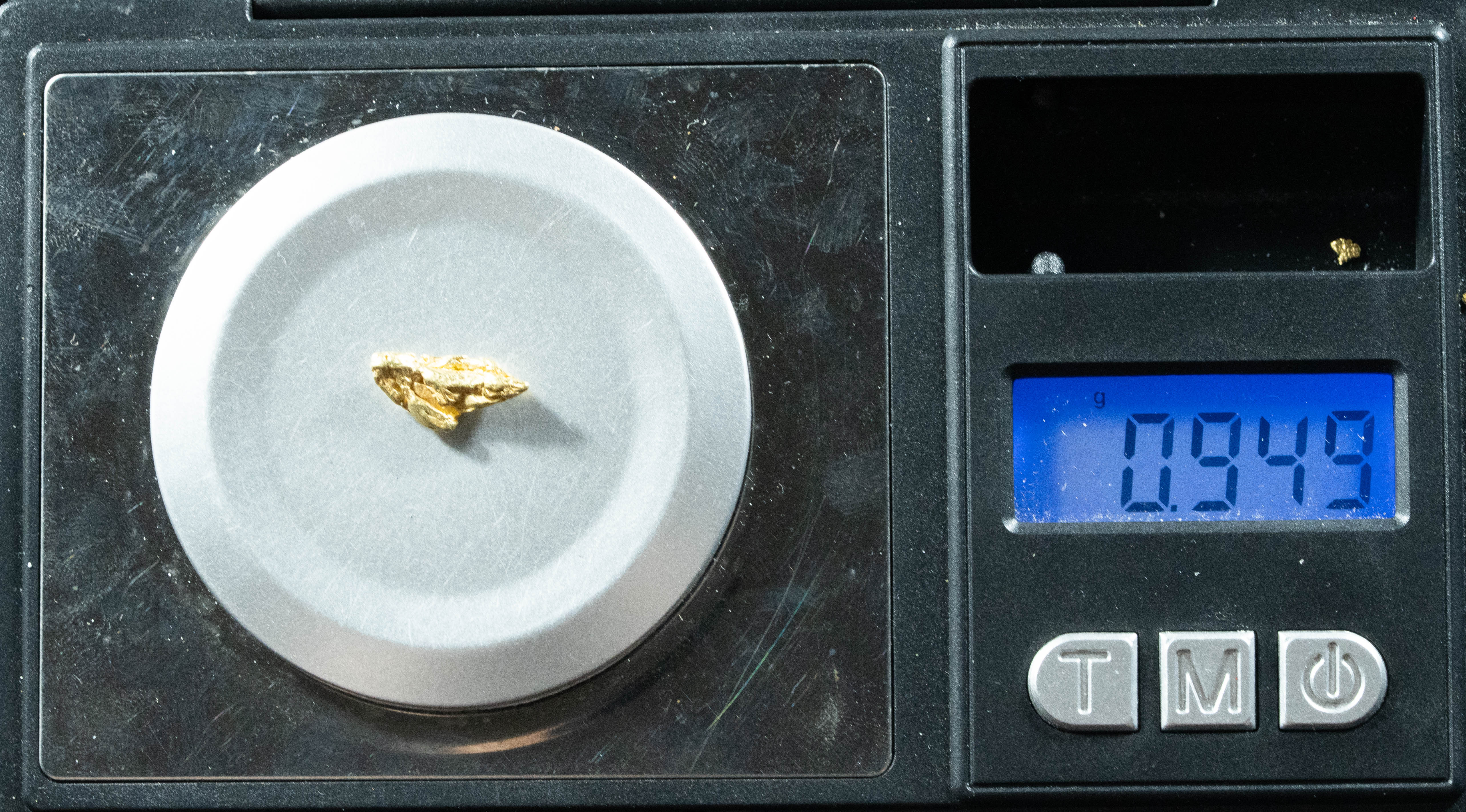 L-22 Exotic Dendritic Alaskan BC Natural Gold Nugget .949 Grams Genuine