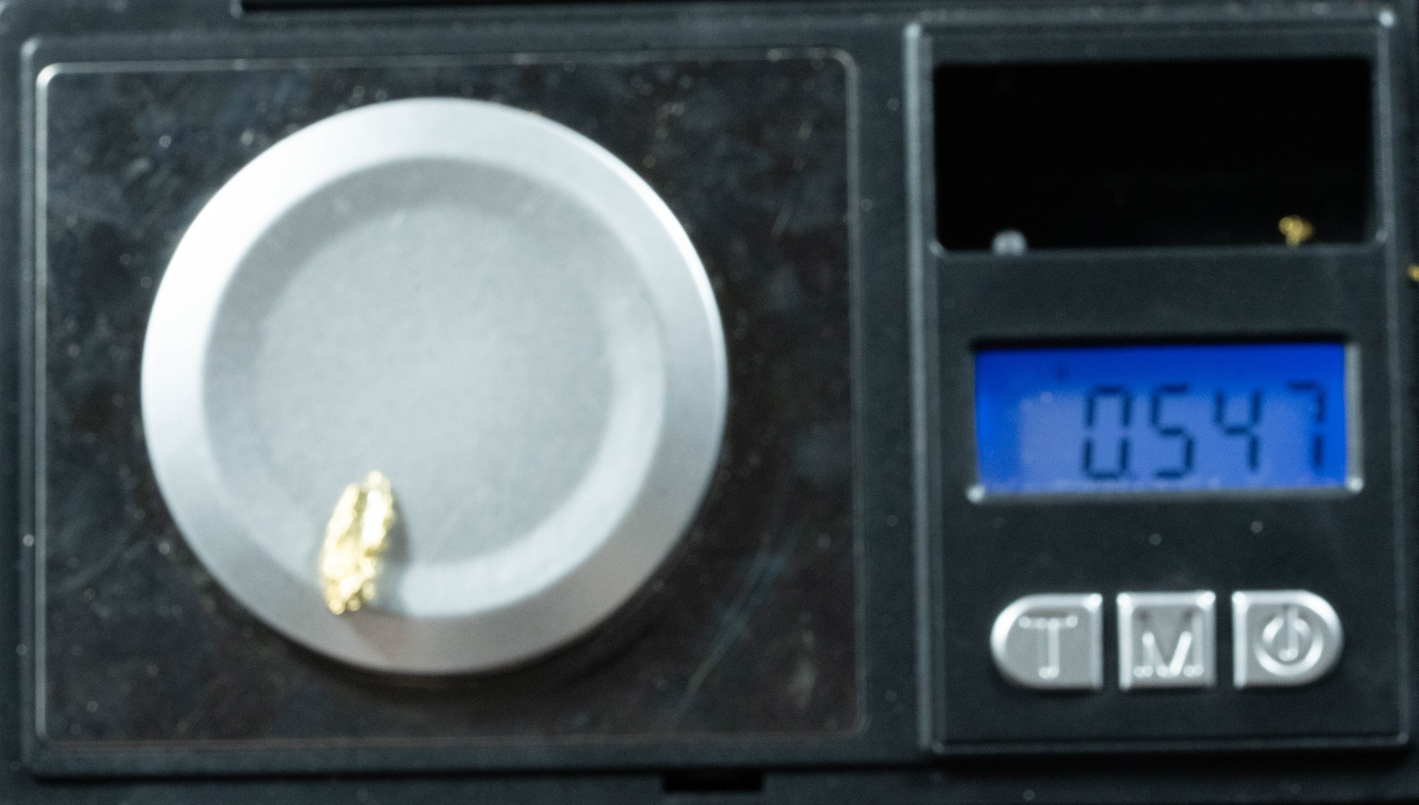 L-23 Exotic Dendritic Alaskan BC Natural Gold Nugget .547 Grams Genuine