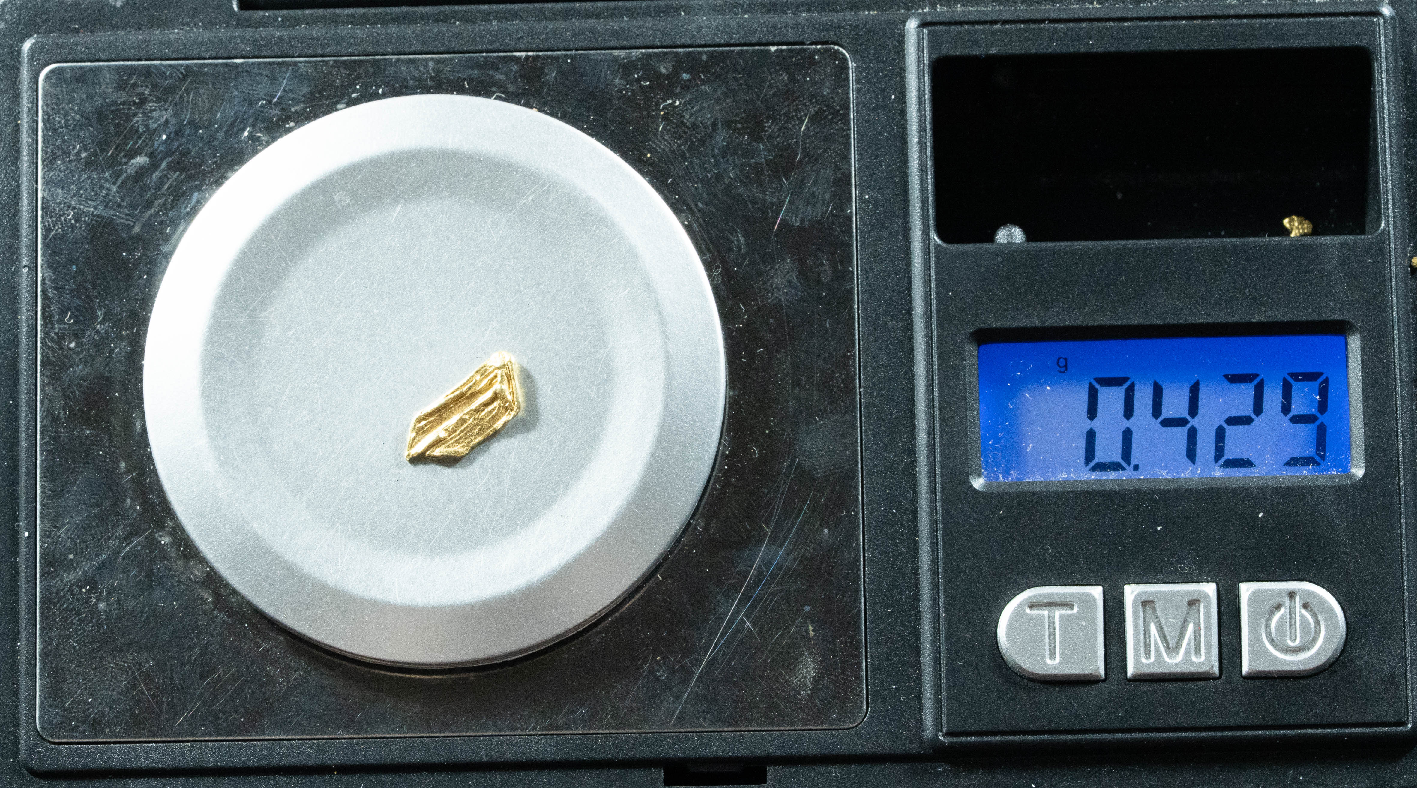L-27 Exotic Dendritic Alaskan BC Natural Gold Nugget .429 Grams Genuine