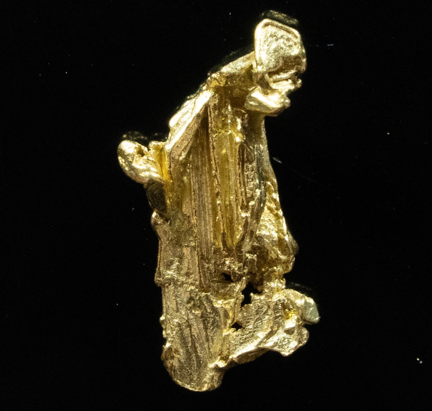 L-29 Exotic Dendritic Alaskan BC Natural Gold Nugget 1.02 Grams Genuine