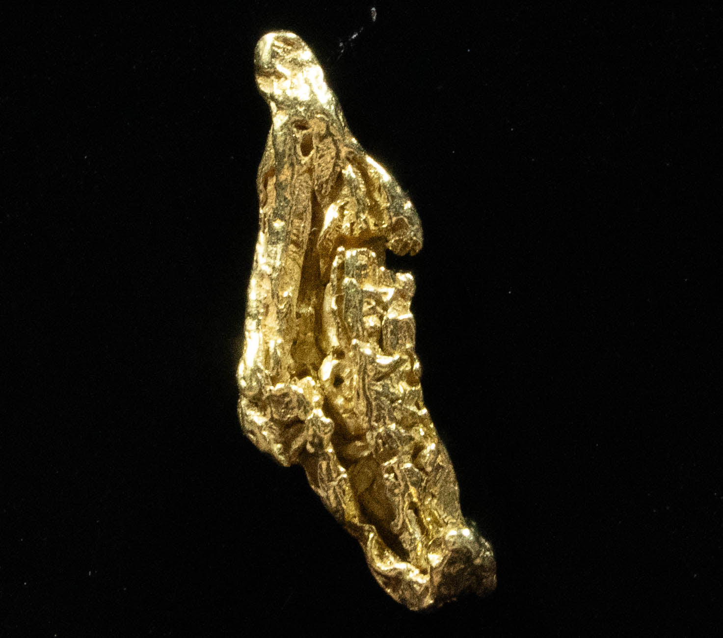 L-30 Exotic Dendritic Alaskan BC Natural Gold Nugget .52 Grams Genuine