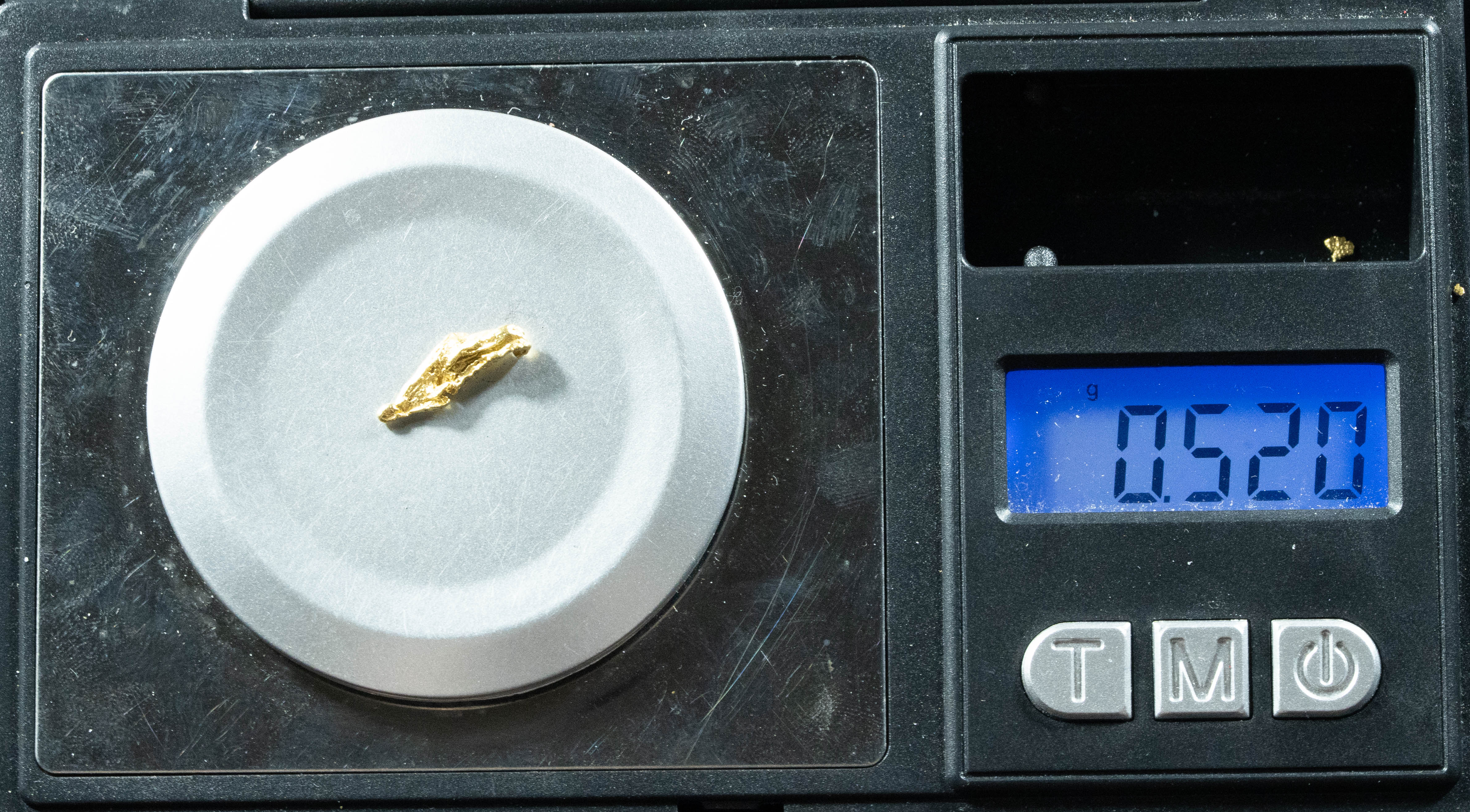 L-30 Exotic Dendritic Alaskan BC Natural Gold Nugget .52 Grams Genuine