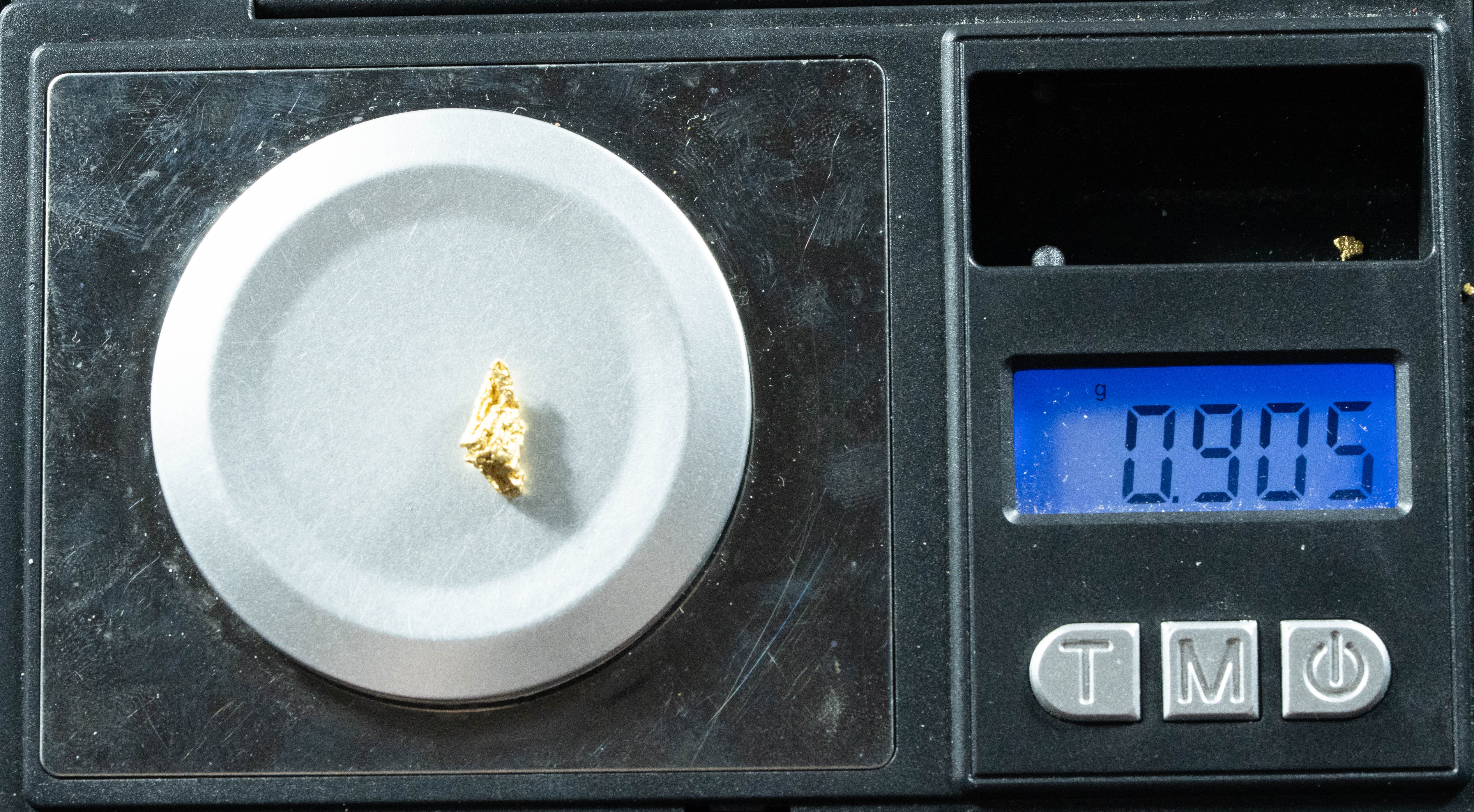 L-34 Exotic Dendritic Alaskan BC Natural Gold Nugget .909 Grams Genuine