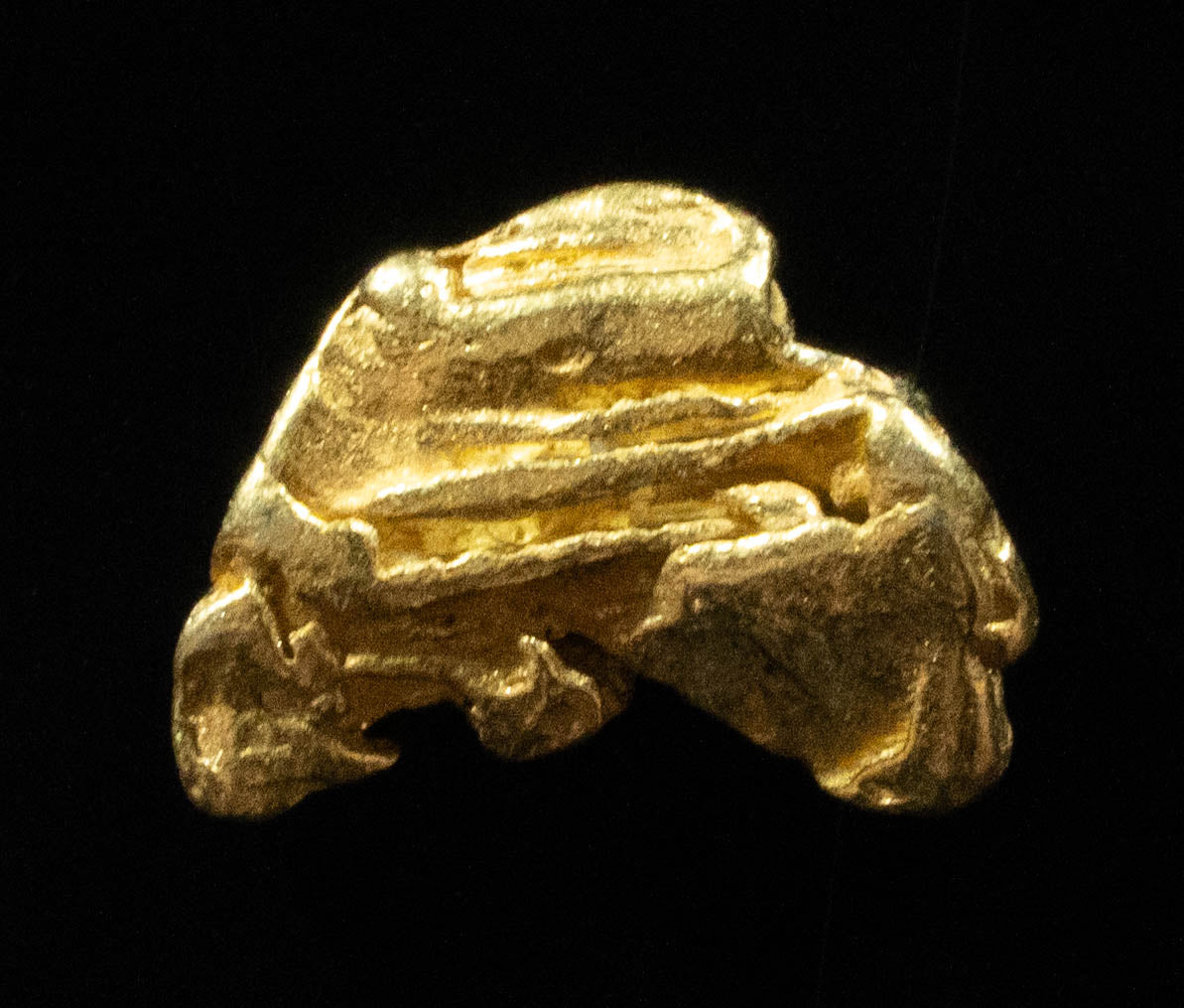 L-35 Exotic Dendritic Alaskan BC Natural Gold Nugget .824 Grams Genuine