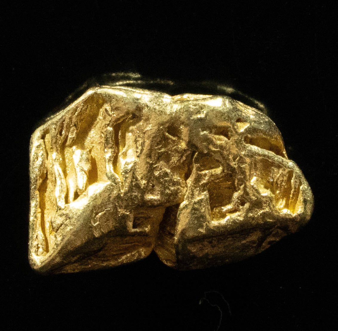 L-40 Exotic Dendritic Alaskan BC Natural Gold Nugget 1.52 Grams Genuine