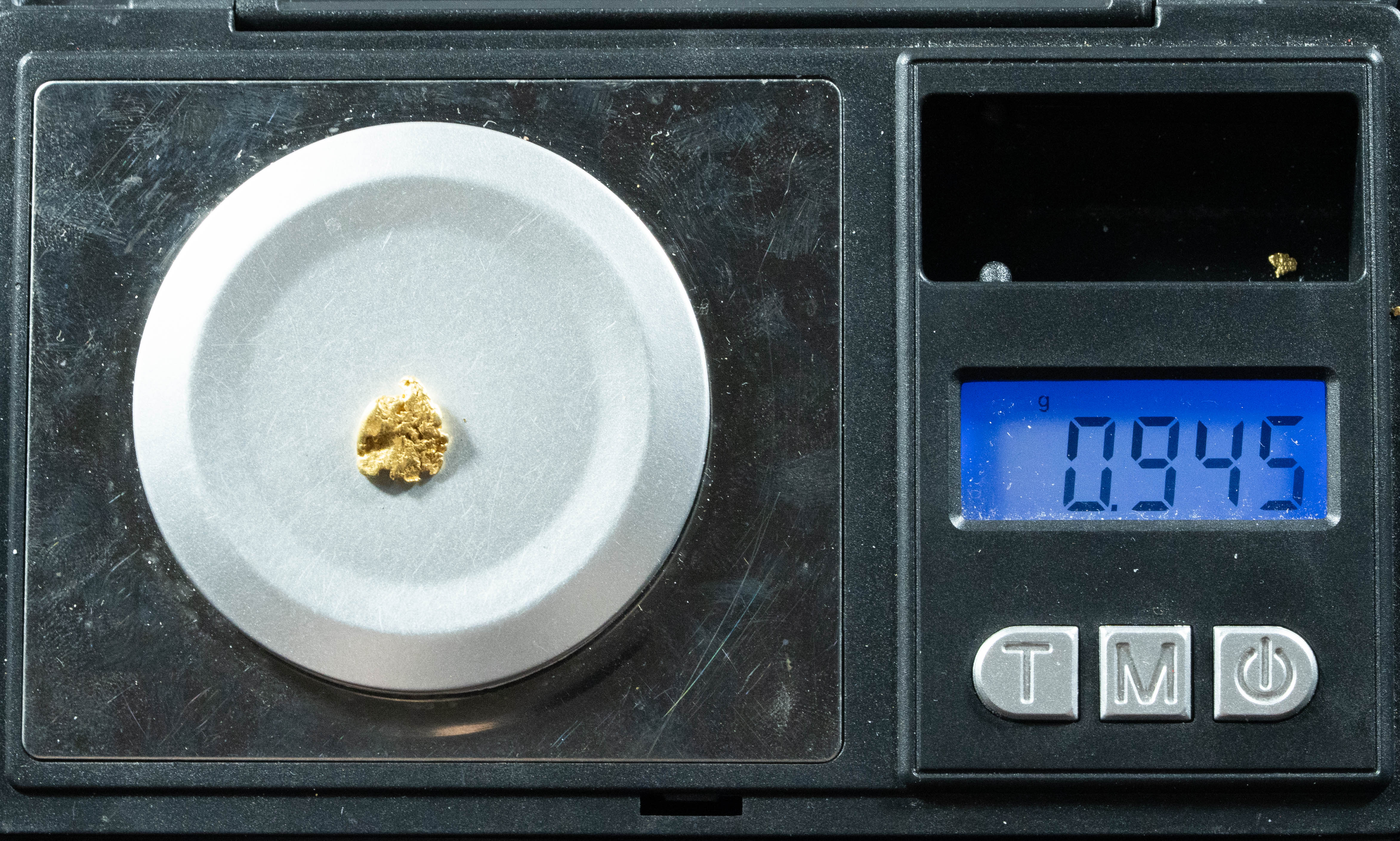 L-41 Exotic Dendritic Alaskan BC Natural Gold Nugget .945 Grams Genuine