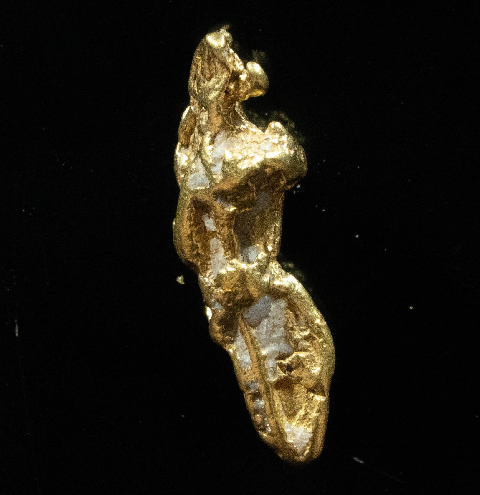 L-43 Exotic Dendritic Alaskan BC Natural Gold Nugget 1.65 Grams Genuine