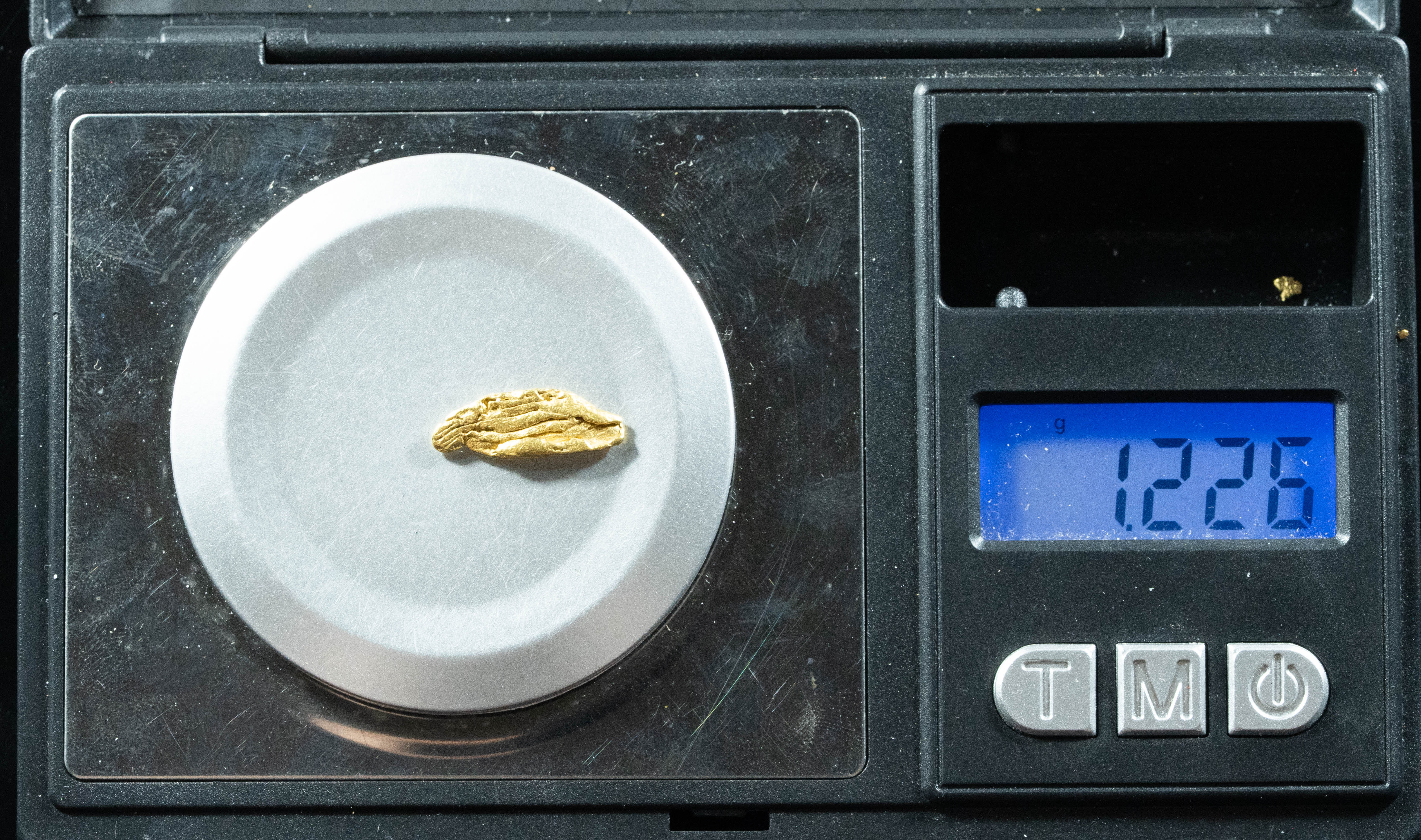 L-55 Exotic Dendritic Alaskan BC Natural Gold Nugget 1.22 Grams Genuine