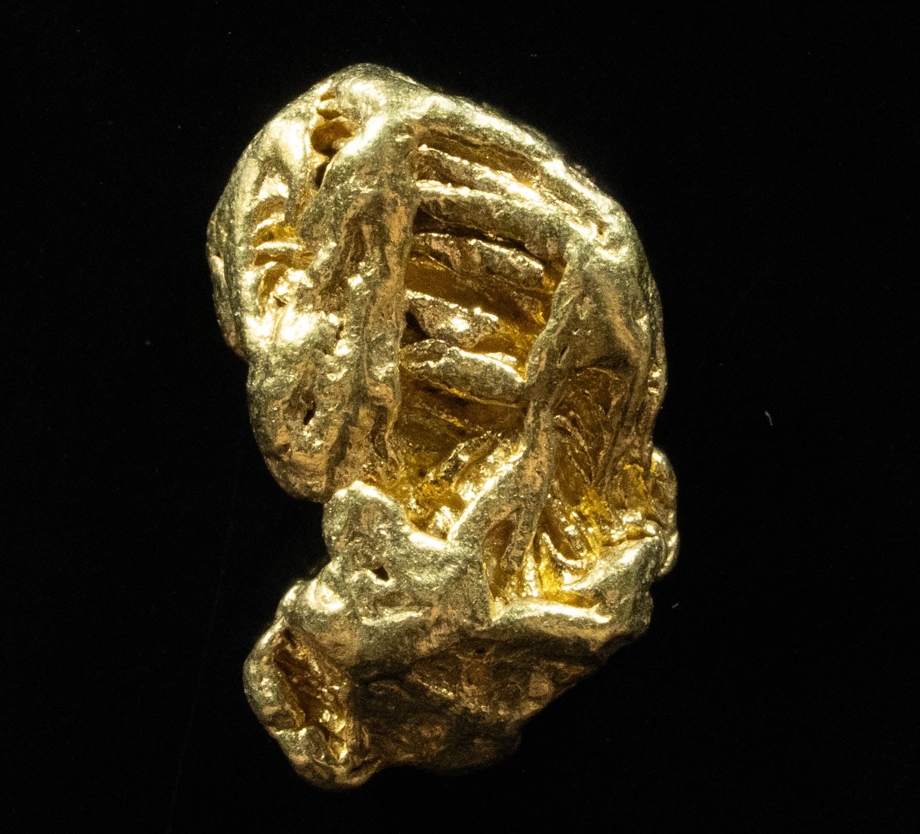 L-59 Exotic Dendritic Alaskan BC Natural Gold Nugget 4.92 Grams Genuine