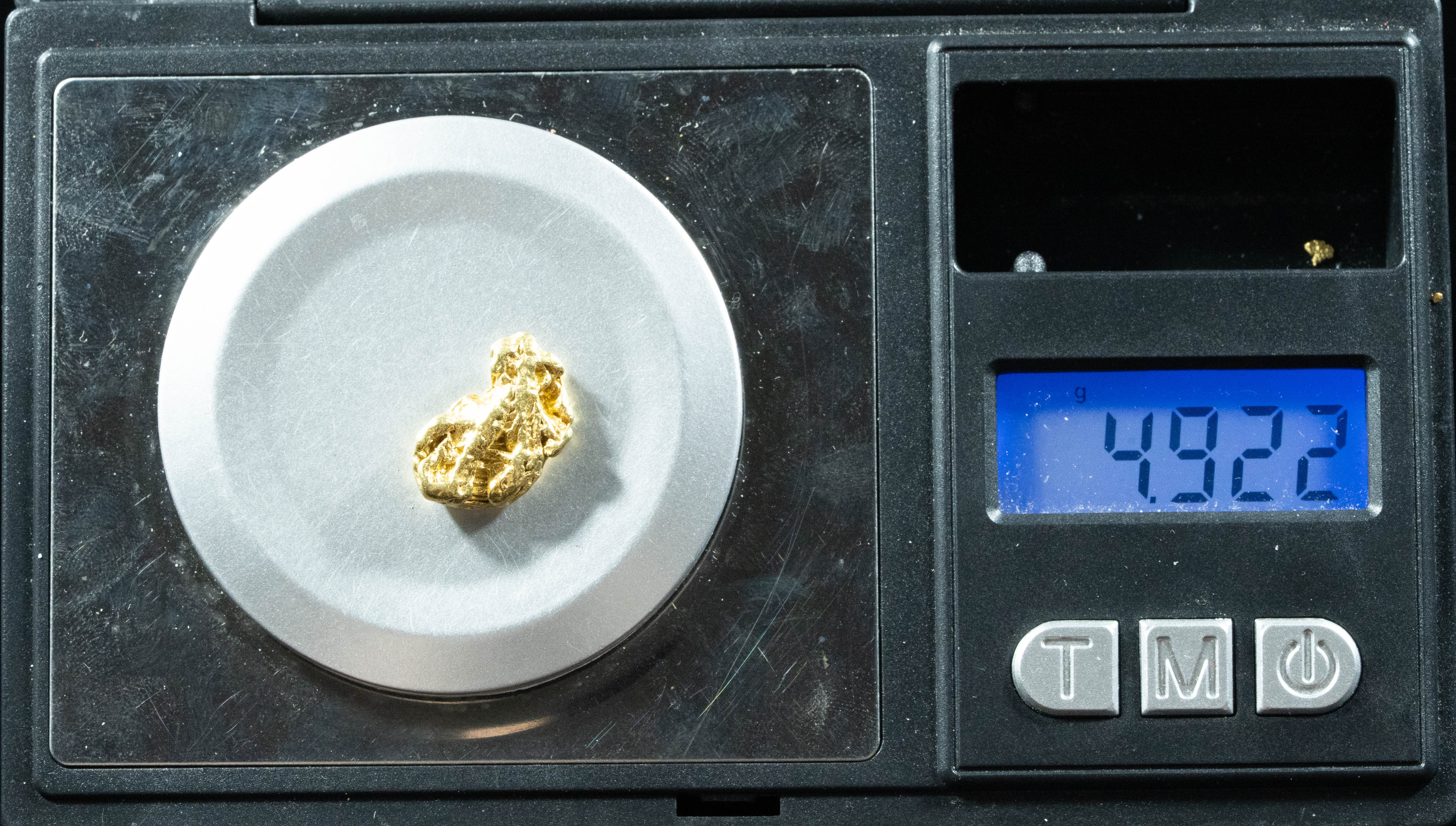 L-59 Exotic Dendritic Alaskan BC Natural Gold Nugget 4.92 Grams Genuine