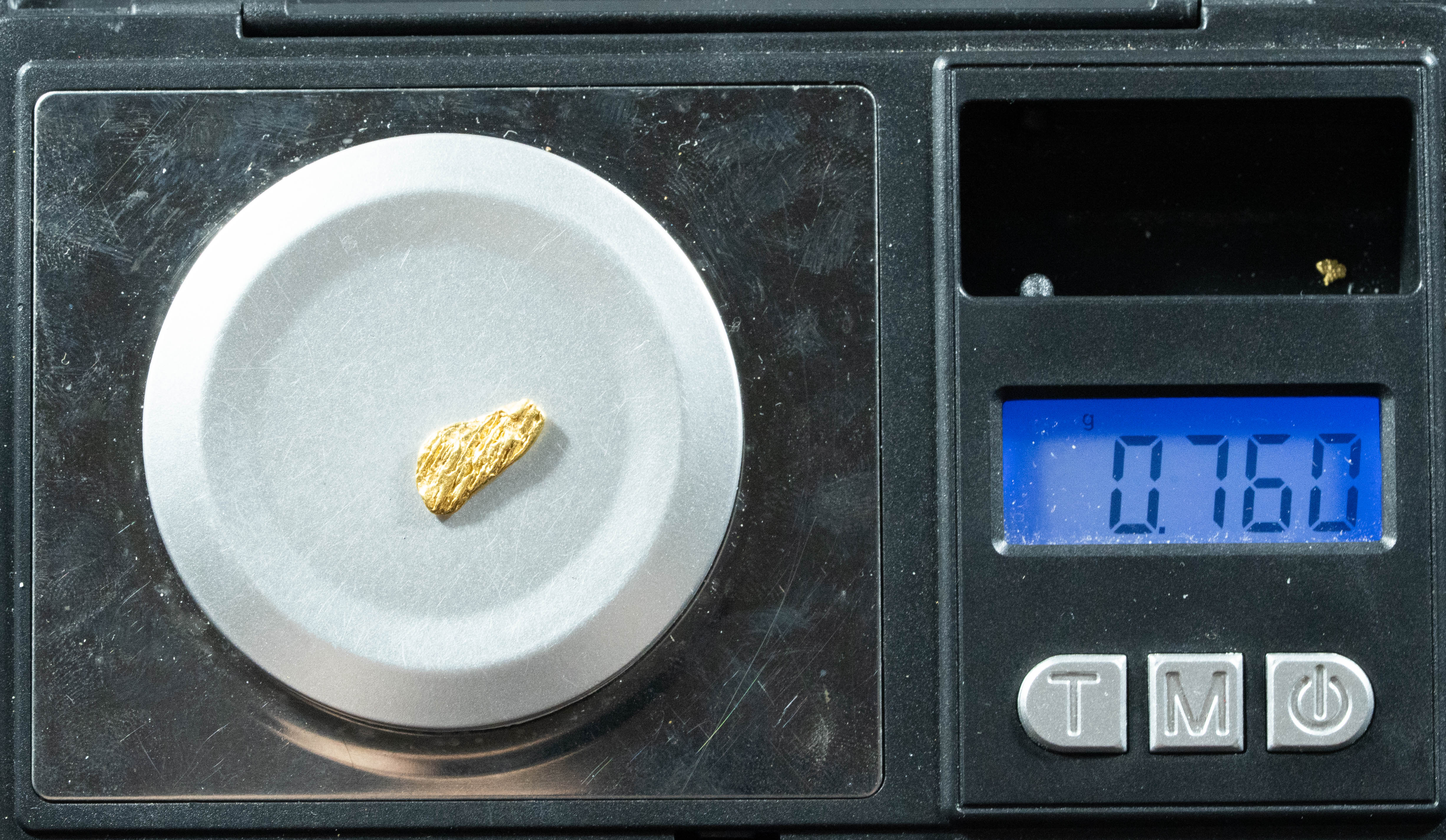 L-61 Exotic Dendritic Alaskan BC Natural Gold Nugget .76 Grams Genuine