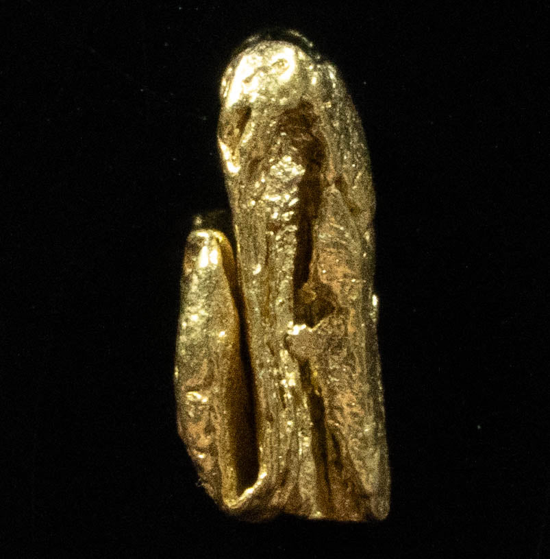 L-68 Exotic Dendritic Alaskan BC Natural Gold Nugget .433 Grams Genuine