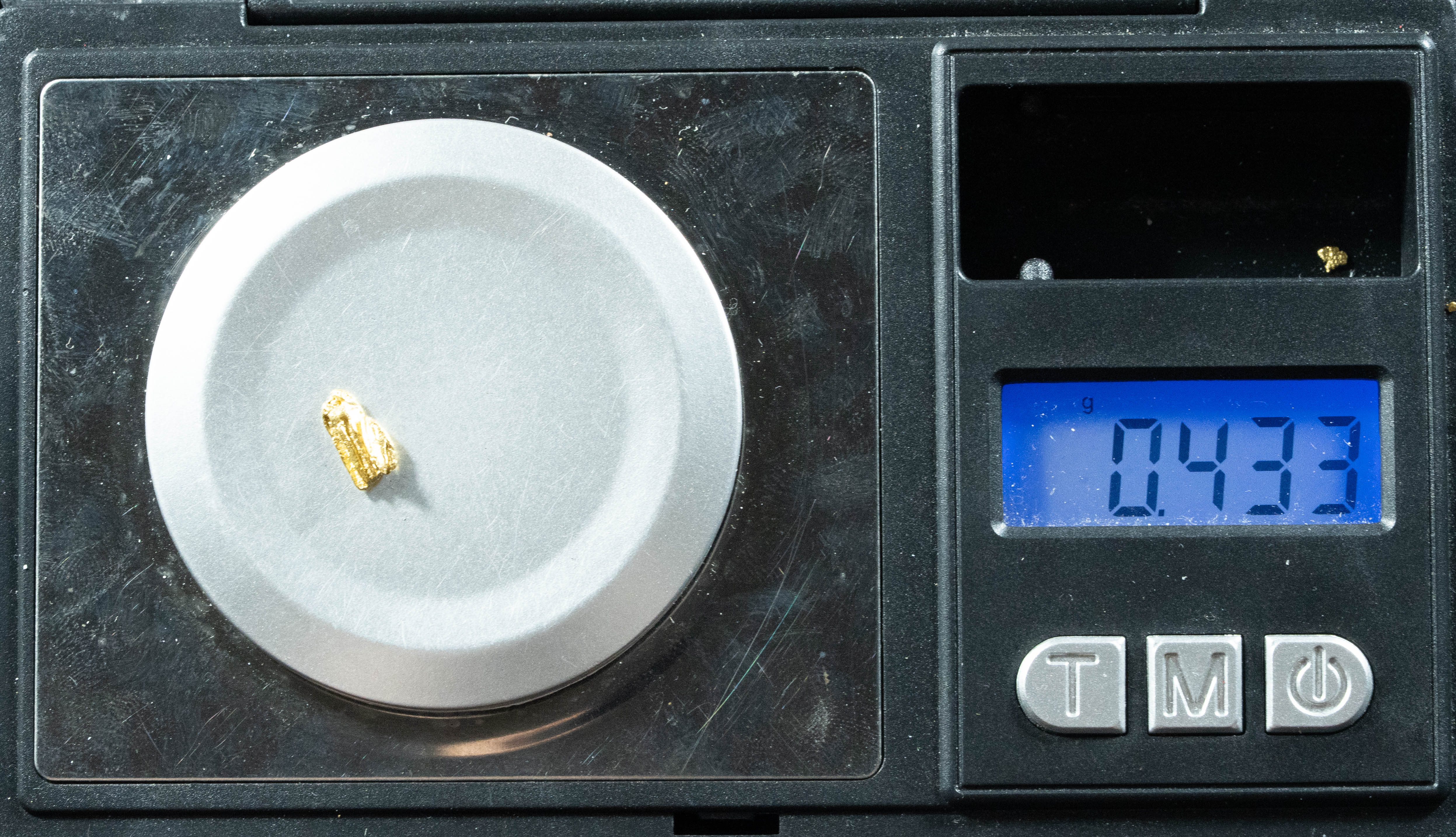 L-68 Exotic Dendritic Alaskan BC Natural Gold Nugget .433 Grams Genuine