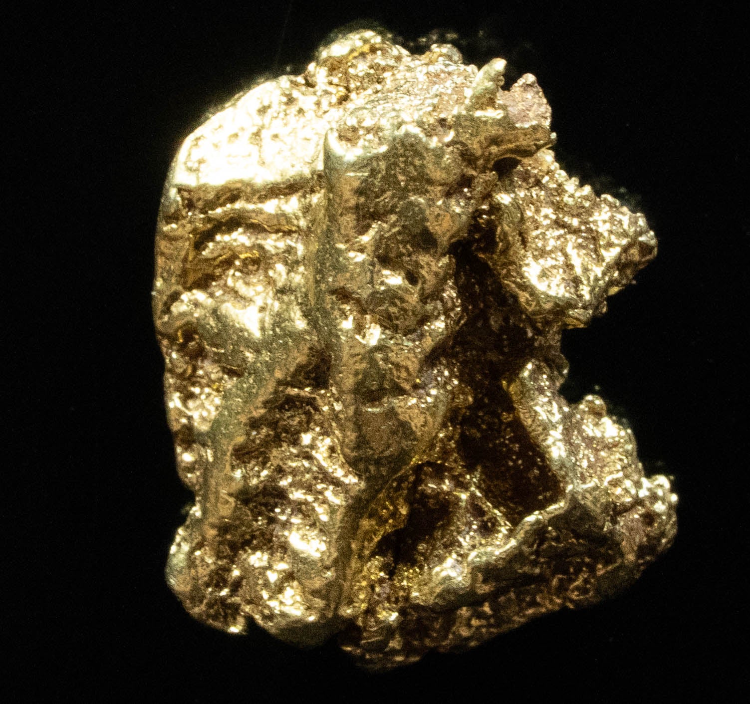 L-70 Exotic Dendritic Alaskan BC Natural Gold Nugget 4.29 Grams Genuine