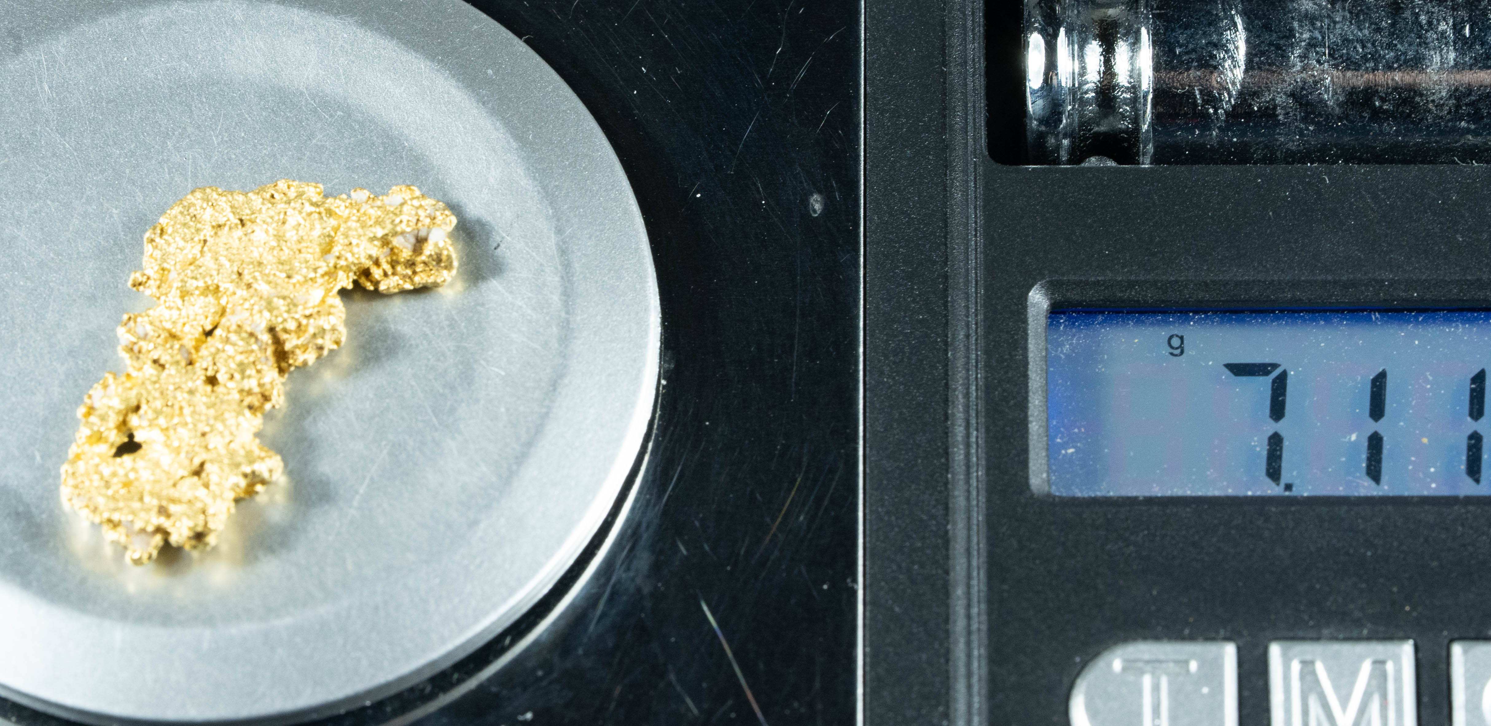 #1081 Natural Gold Nugget Australian 7.11 Grams Genuine