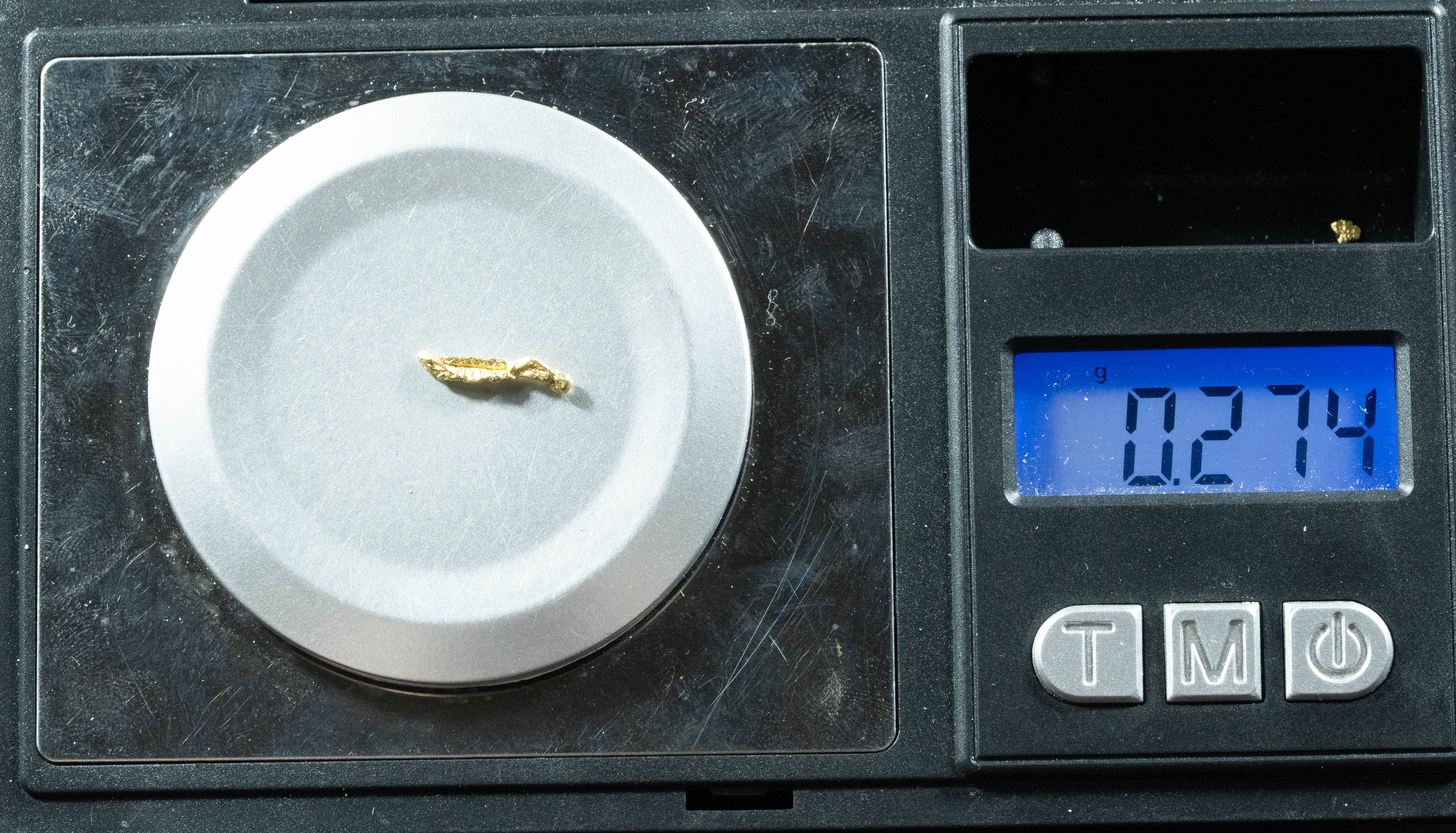 L-94 Exotic Dendritic Alaskan BC Natural Gold Nugget .274 Grams Genuine