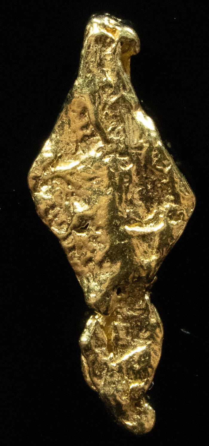 L-97 Exotic Dendritic Alaskan BC Natural Gold Nugget .855 Grams Genuine