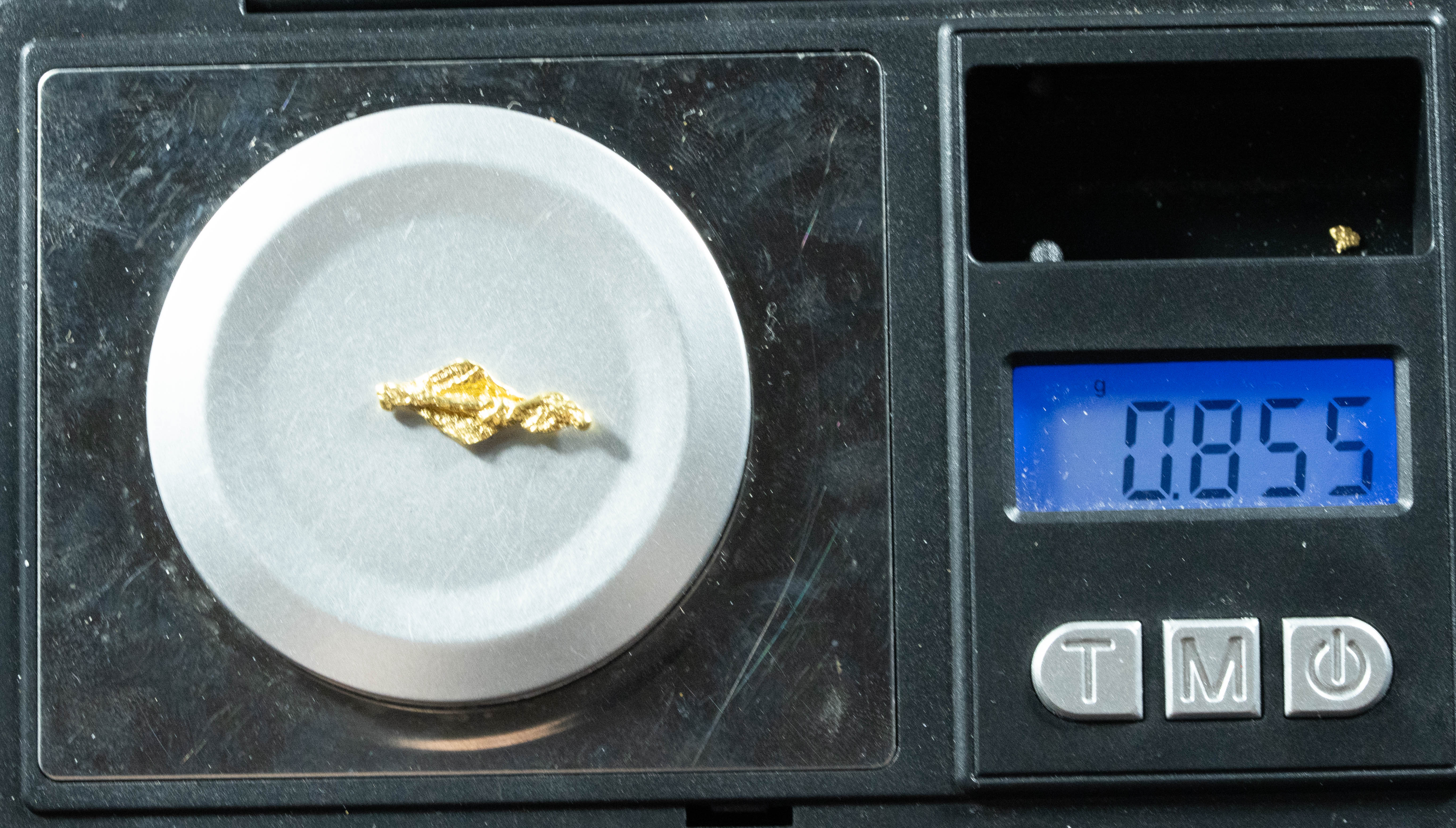L-97 Exotic Dendritic Alaskan BC Natural Gold Nugget .855 Grams Genuine