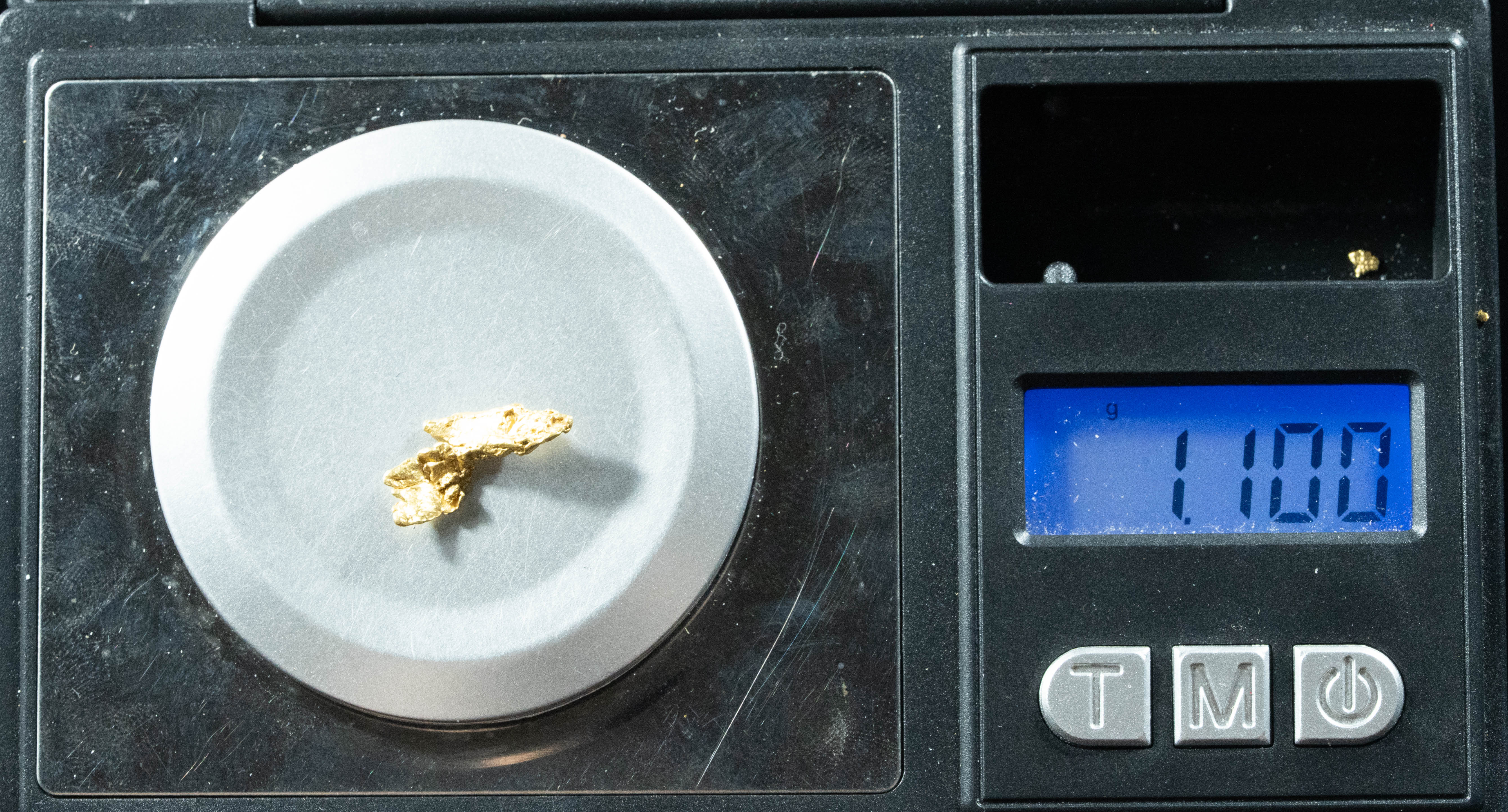 L-108 Exotic Dendritic Alaskan BC Natural Gold Nugget 1.10 Grams Genuine