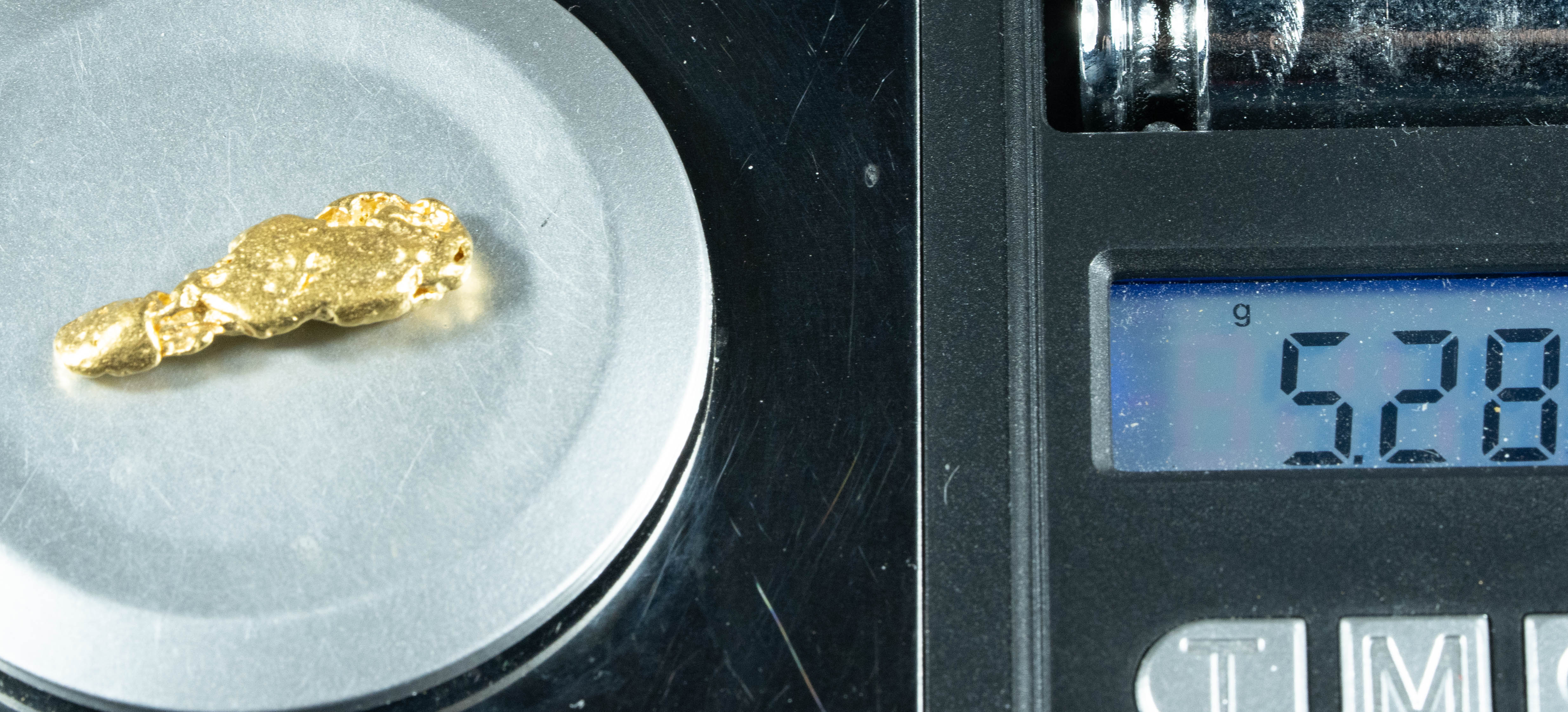 #1098 Natural Gold Nugget Australian 5.28 Grams Genuine