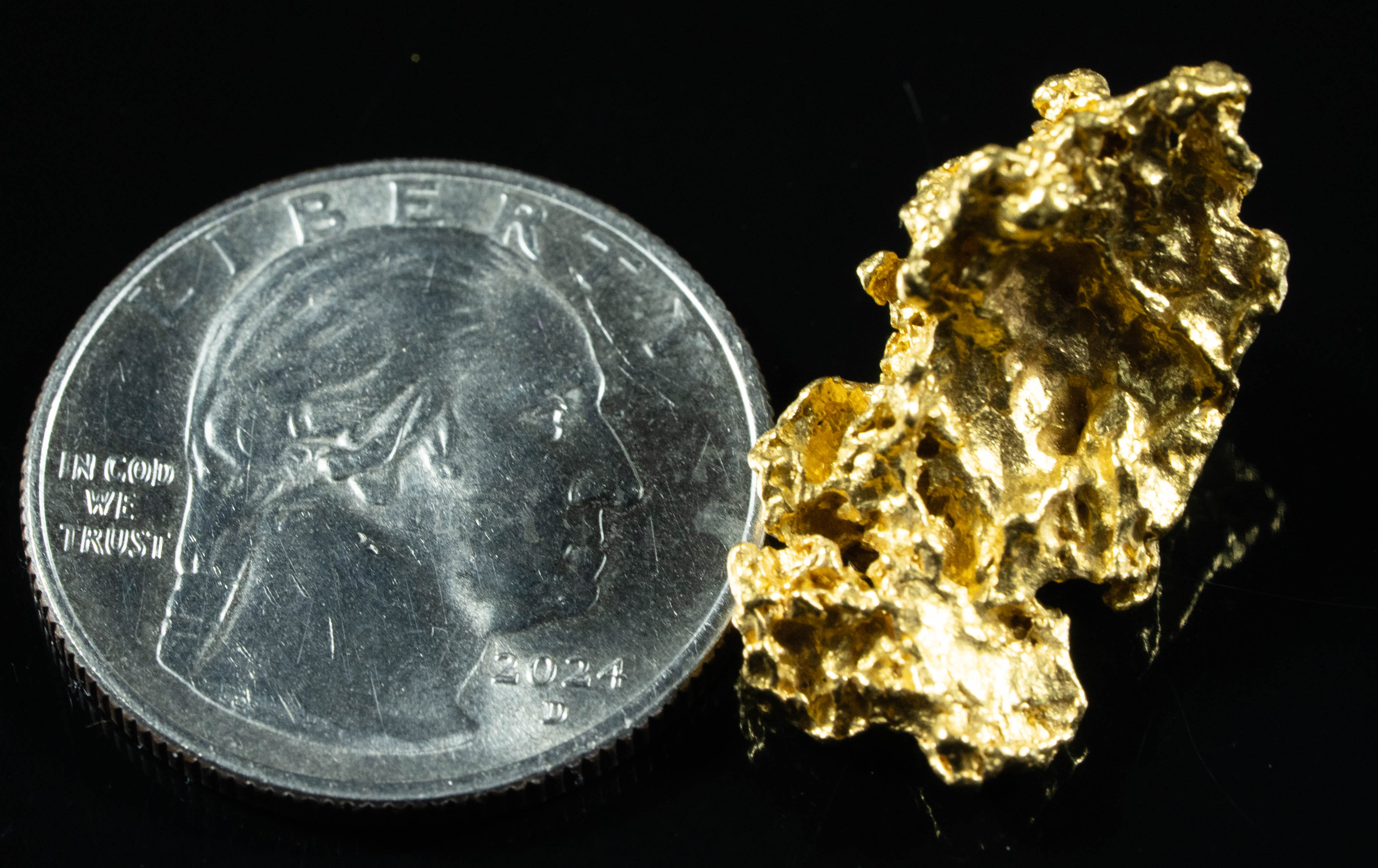 #1121 Natural Gold Nugget Australian 10.06 Grams Genuine