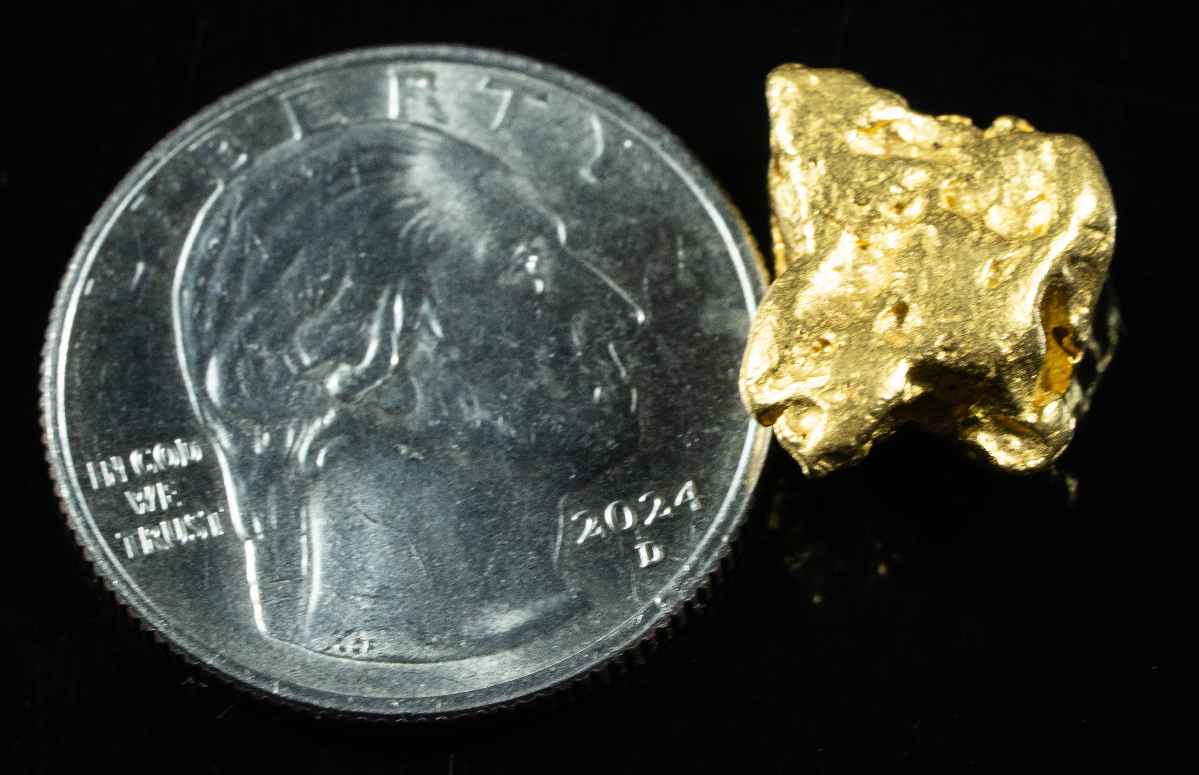 #1125 Natural Gold Nugget Australian 8.15 Grams Genuine